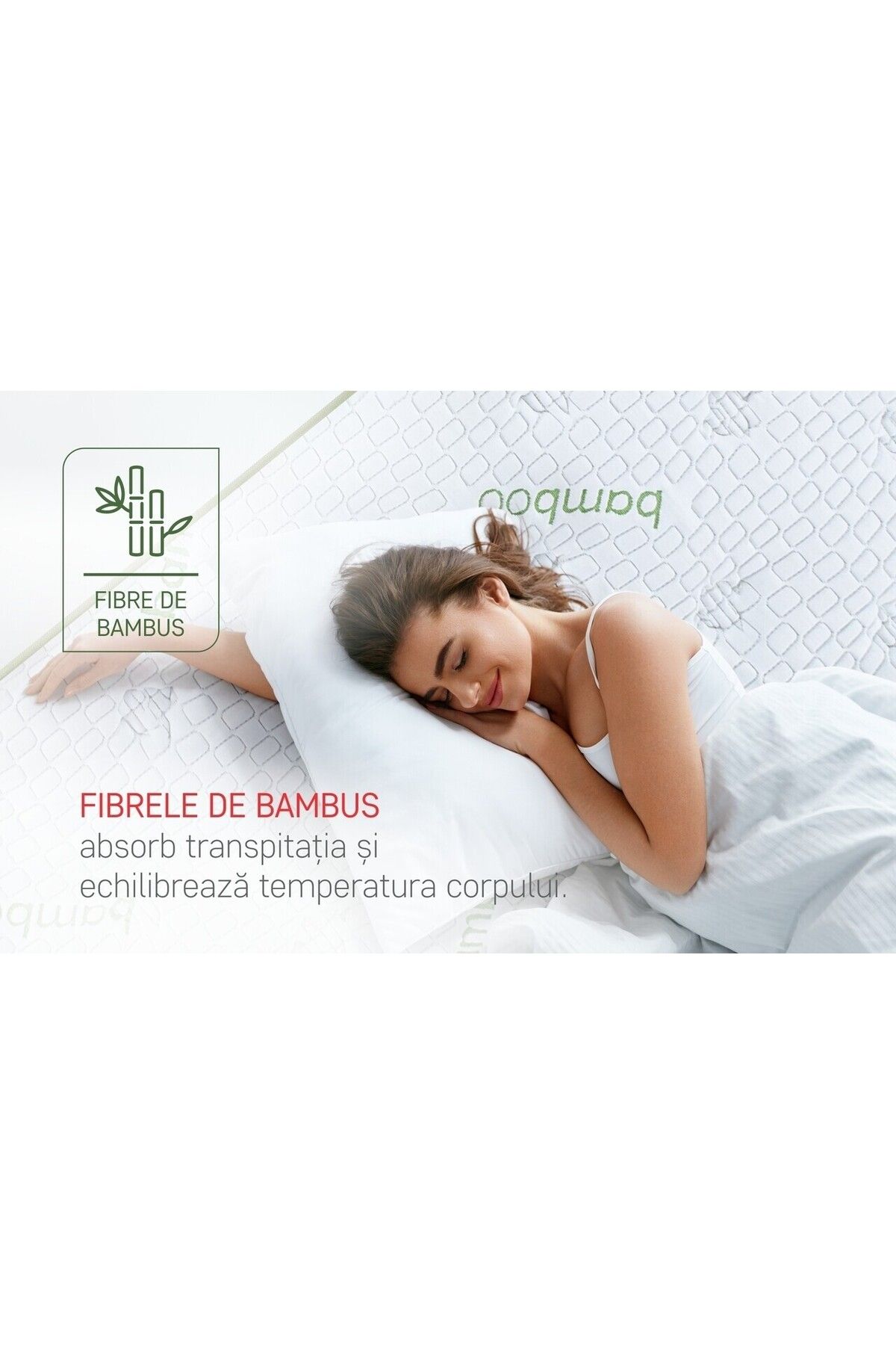 Green Future-Premium Bamboo Memory Latex Mattress, 140x190 cm, H 26 cm, Pocket Springs, 7 Comfort Zones 8