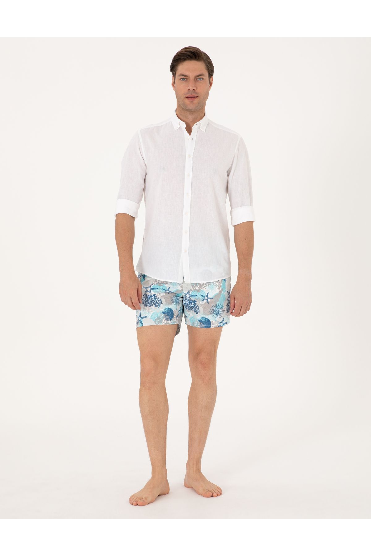 Pierre Cardin Mint Deniz Şortu 50307930-VR090