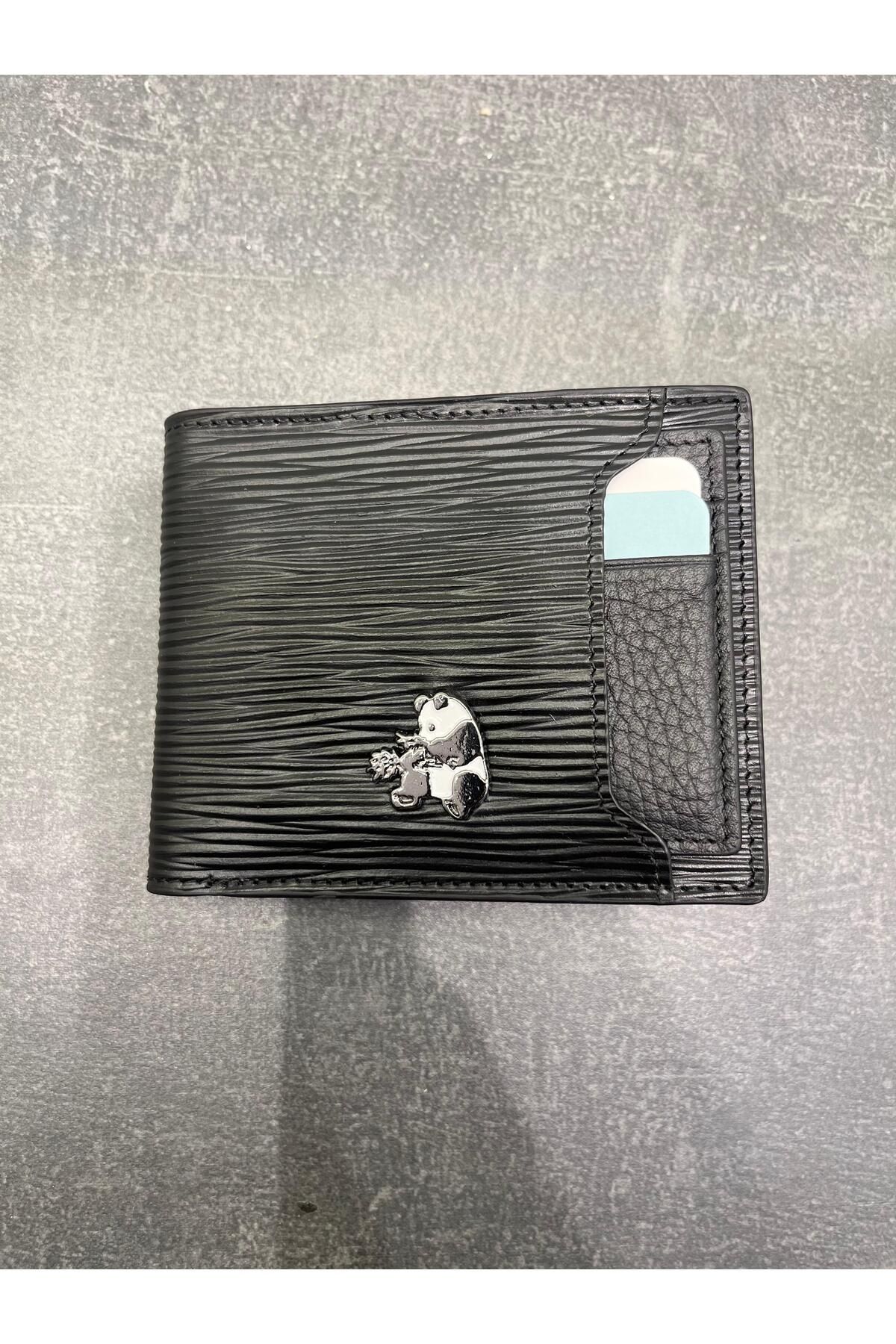 Panda Leather Panda Signature Epi Deri Cüzdan