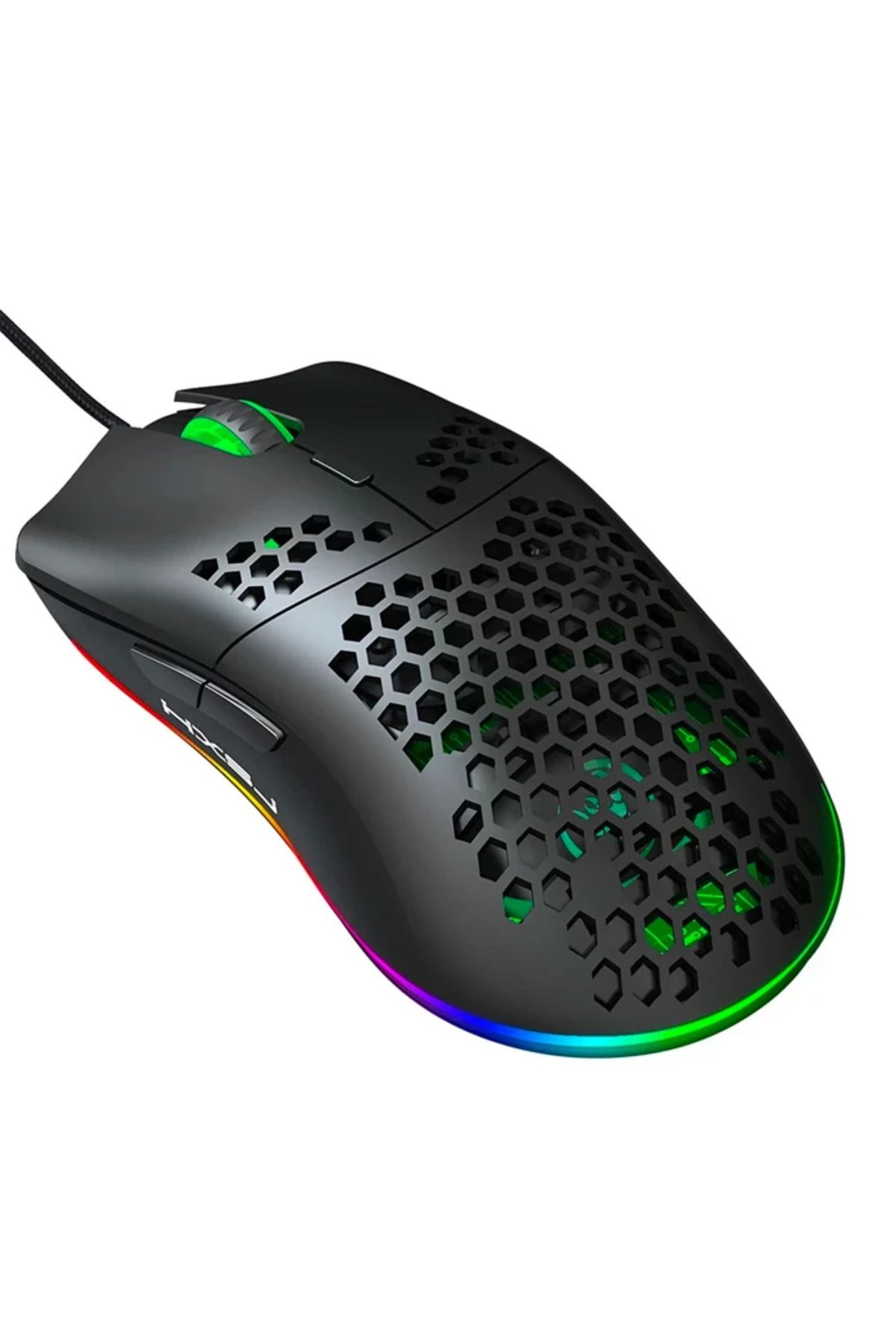 Marsilyan HXSJ J900 USB Kablolu RGB Dpi Oyuncu Mouse Gaming Mouse-(5775) - MCT8702-5480