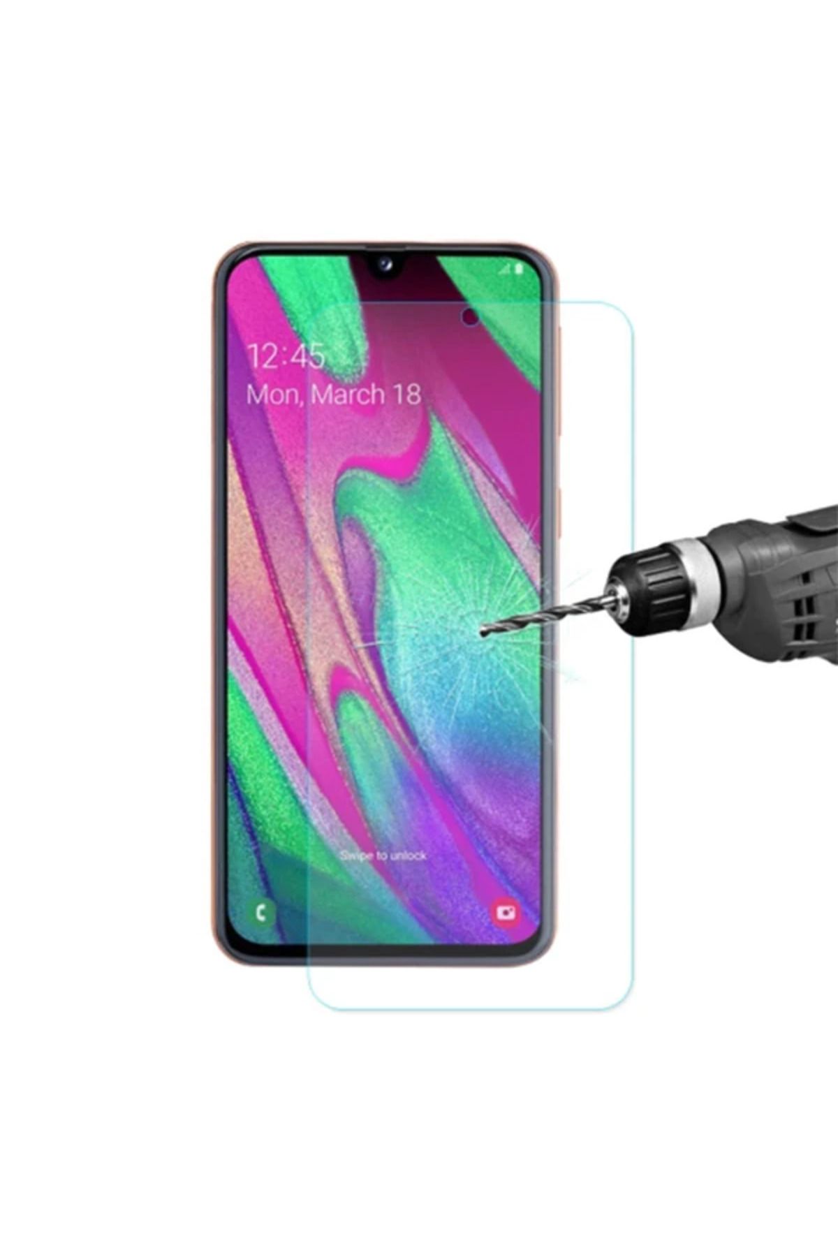 Marsilyan Ally Samsung Galaxy A40 Tempered Kırılmaz Cam Ekran Koruyucu-(5775) - MCT2465-7098