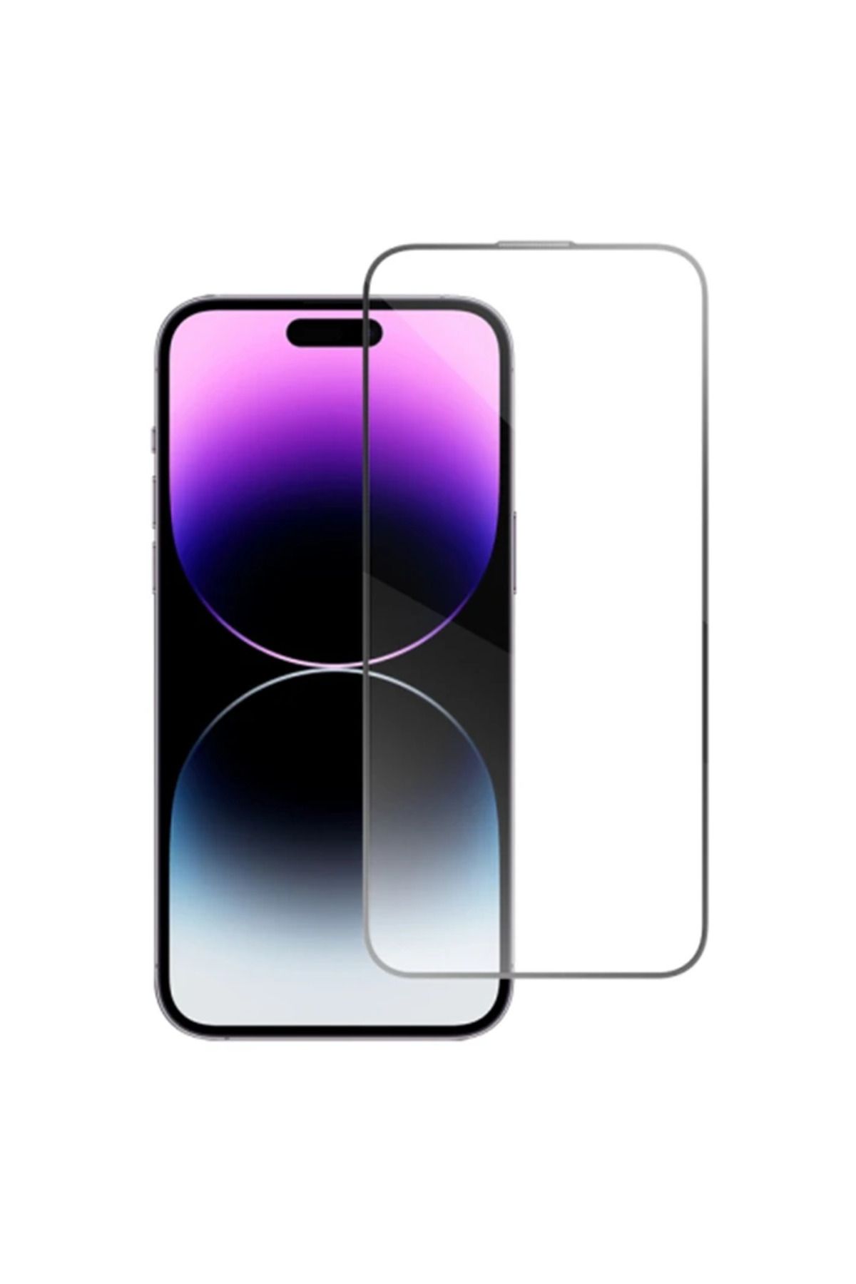 Marsilyan Ally iPhone 15 Pro Max Full Hd Kırılmaz Cam Ekran Koruyucu-(5775) - MCT8584-8010