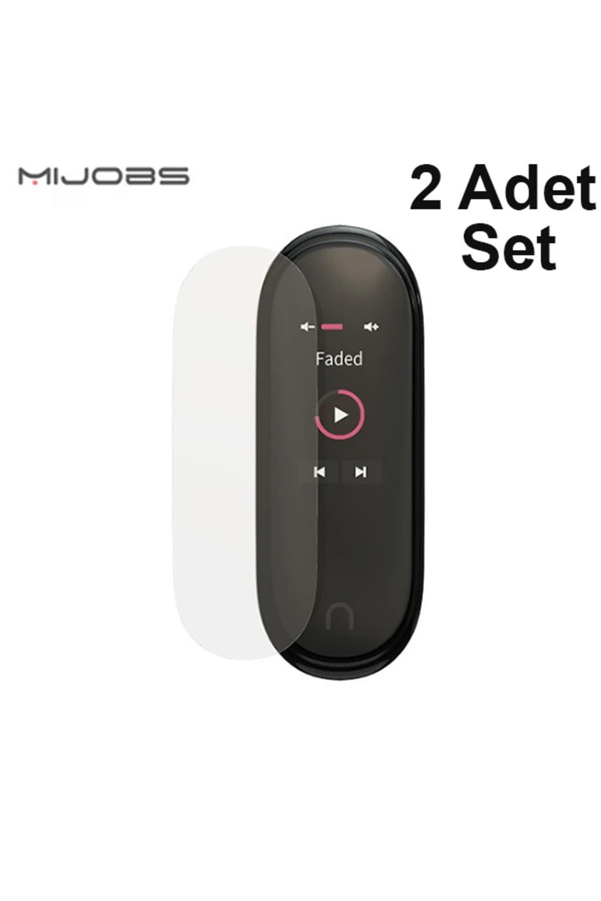 ChenSea Mijobs Mi Band 5-4 Darbe Emici Ekran Koruyucu 2 Adet Set-(5775) - AGT5079-2772