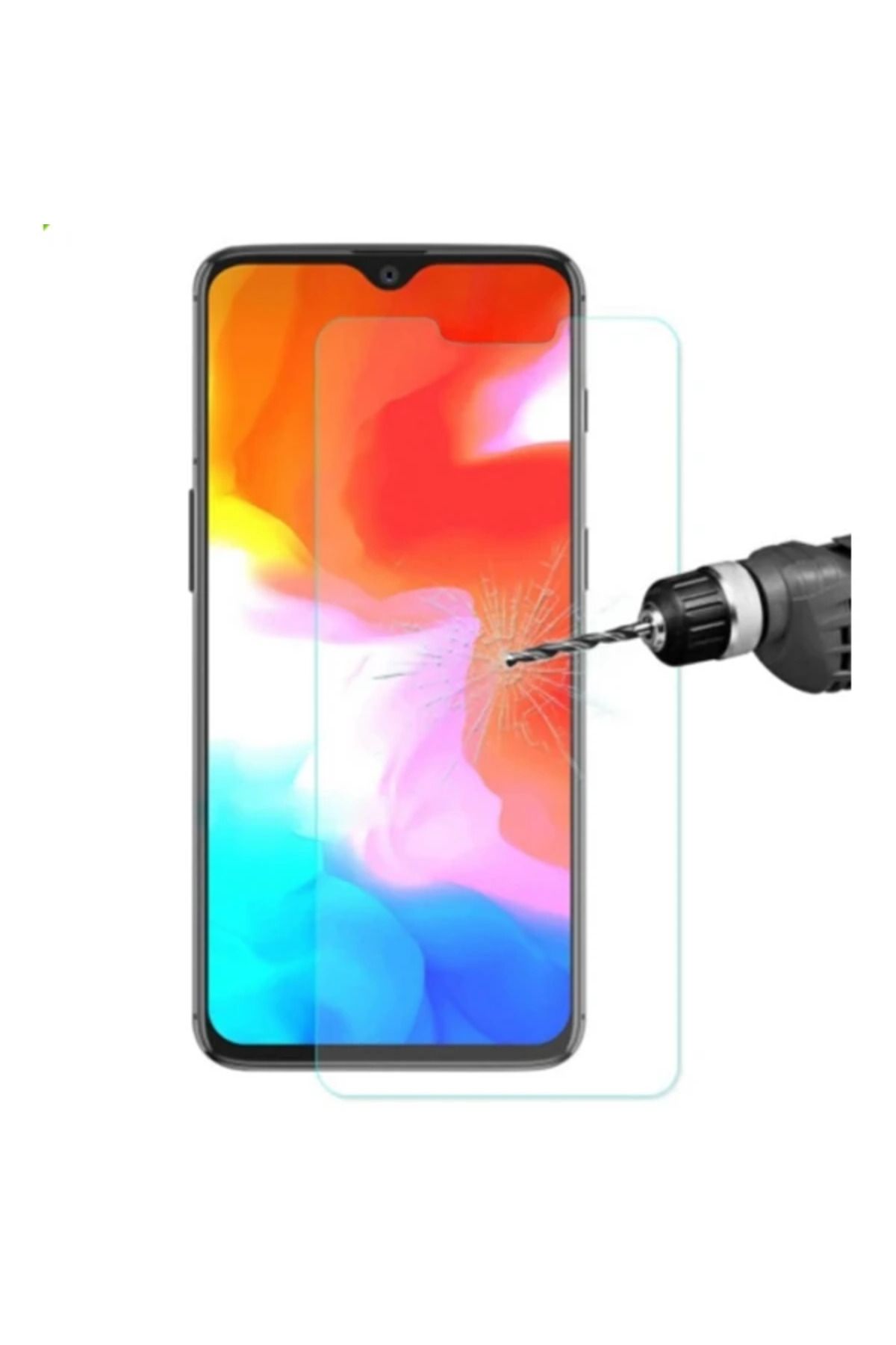Marsilyan Oneplus 6t Kırılmaz Cam Ekran Koruyucu-(5775) - MCT1786-2049