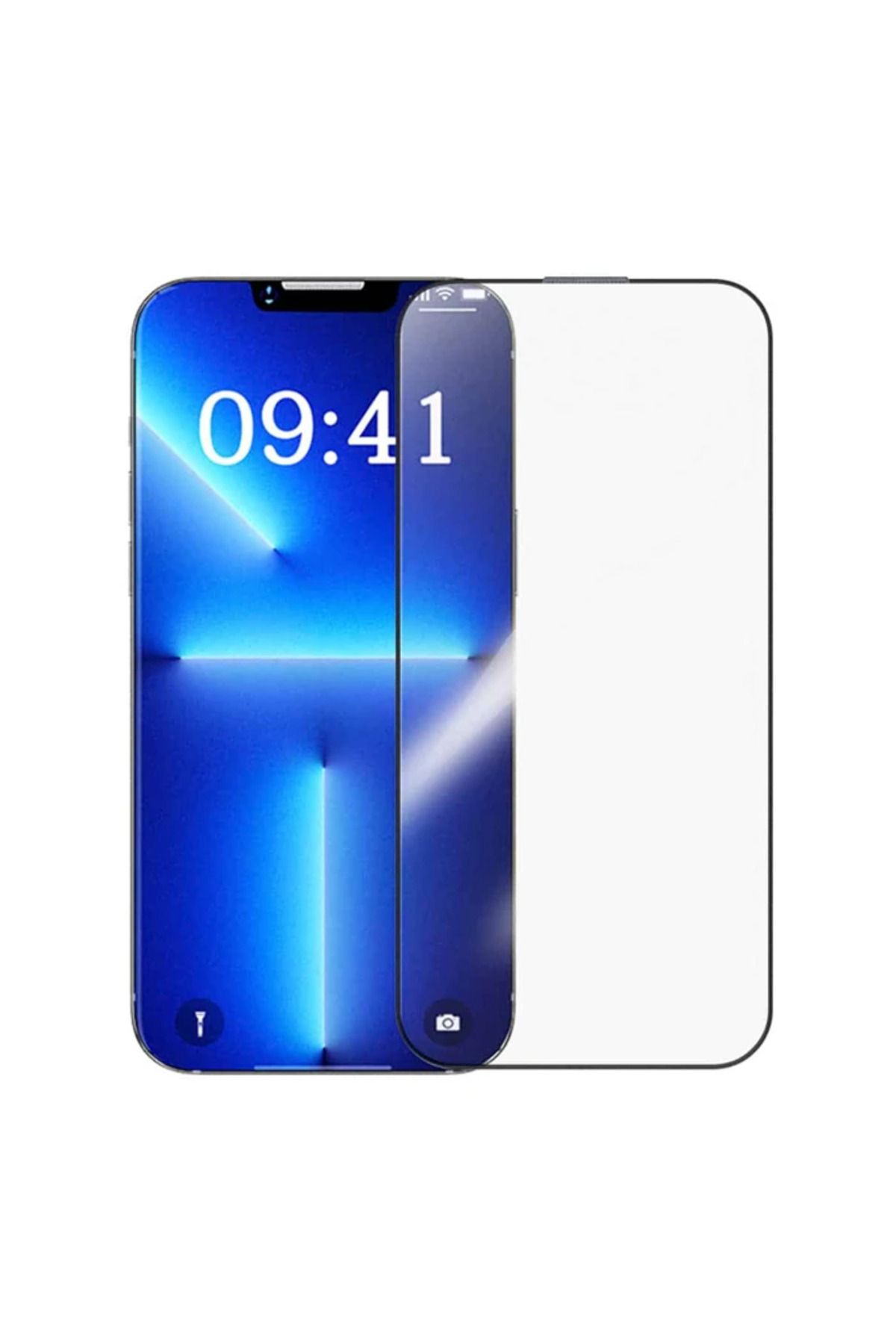 Lokal Marketing Crystalline iPhone 14 - 13/13 Pro için Parlama Önleyici Tempered Cam Ekran Koruyuc - LKM4126-9482