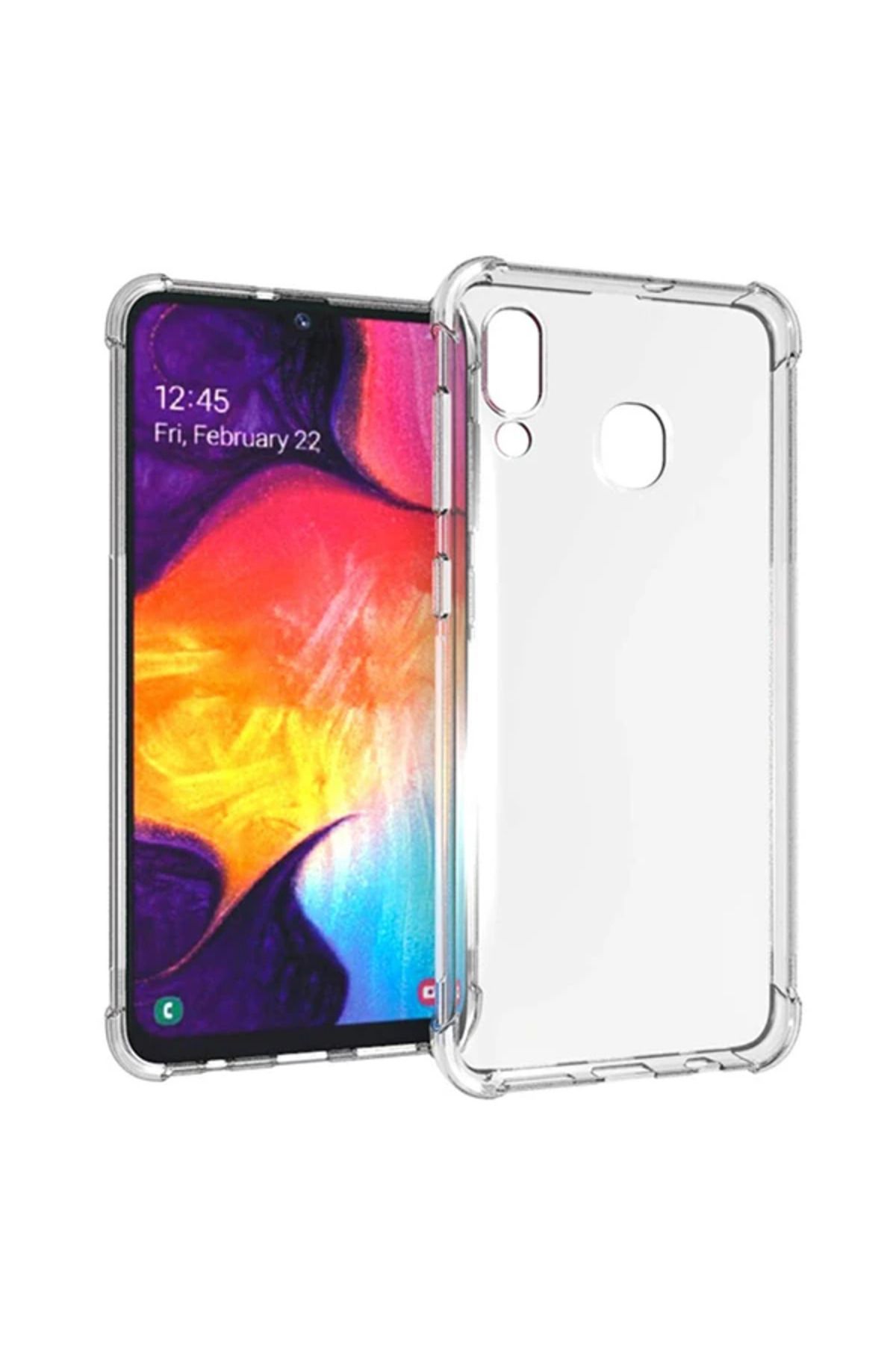 LaCend Ally Sm Galaxy A20/A30 Anti-Drop Darbe Emici Silikon Kılıf-(5775) - LC4693-8881