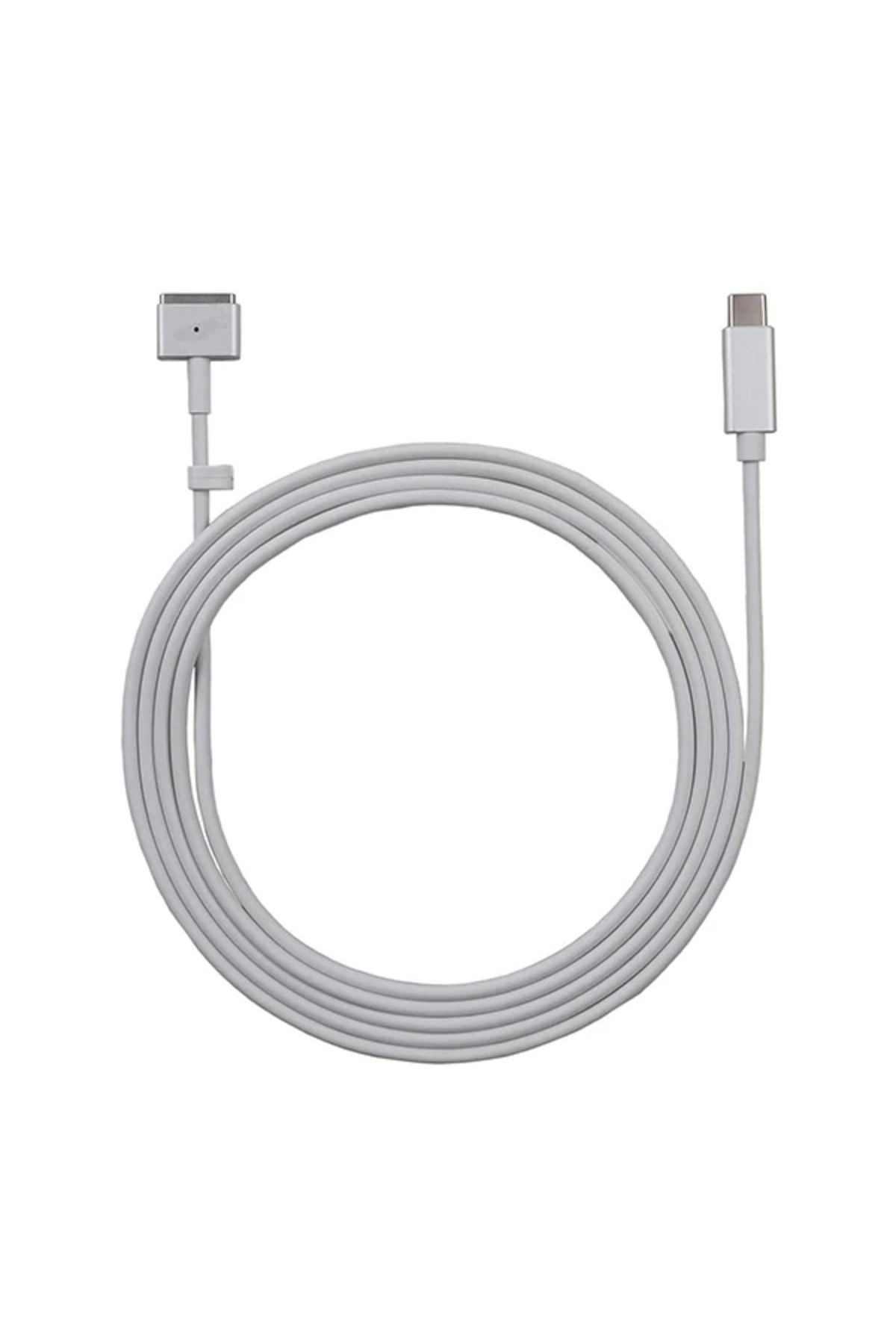 Marsilyan Ally Macbook Retina Pro 45W 60W 85W Usb C To Manyetik Şarj Kablosu(T tipi)-(5775) - MCT7776-7752