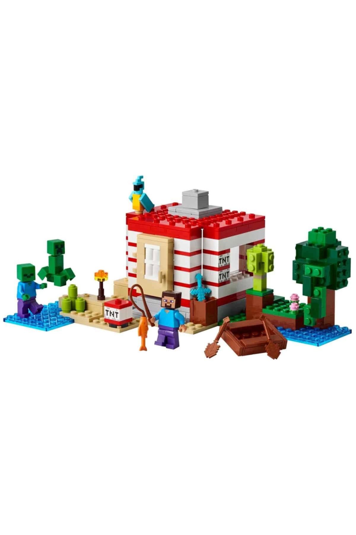 NW NessiWorld Nessiworld LEGO Minecraft TNT Büyük Orman Evi 21275