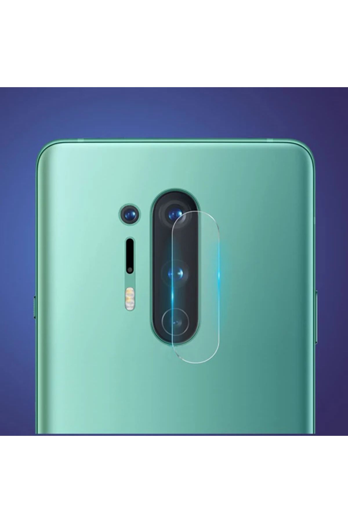 Marsilyan Ally Oneplus 8 Pro Tempered Cam Kamera Koruyucu-(5775) - MCT6182-8155