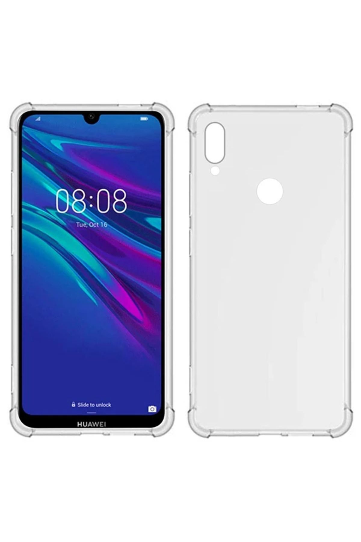 Draco Huawei Y6s Anti-Drop Darbe Emici Silikon Kılıf-(5775) - DRCO1227-3609