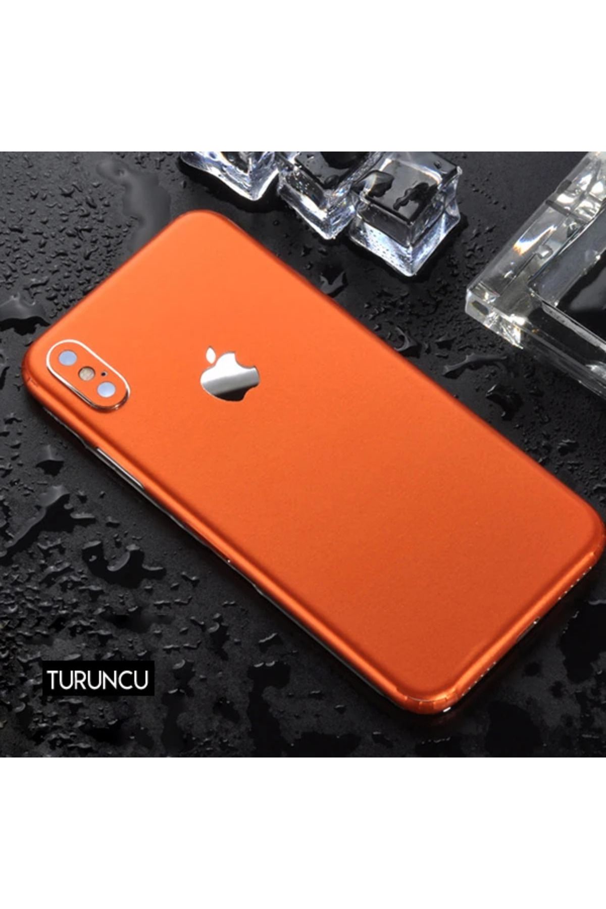 Marsilyan İphone Xr 6.1 Parlak Arka Yan Kaplama Sticker-(5775) - MCT7656-7669