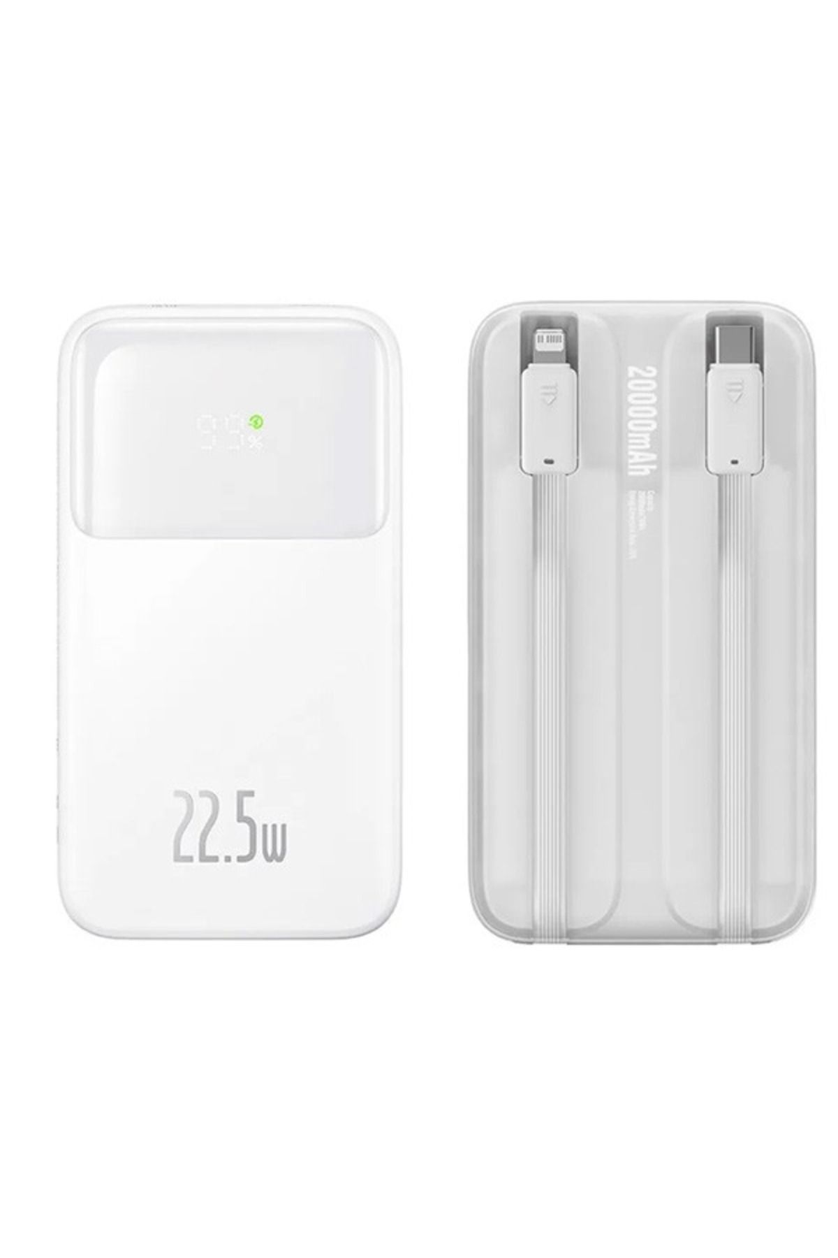 mudikonsept Comet Series 20000mAh 22.5W Hızlı Şarj Dijital Göstergeli Powerbank-(5775) - MDE9422-9359