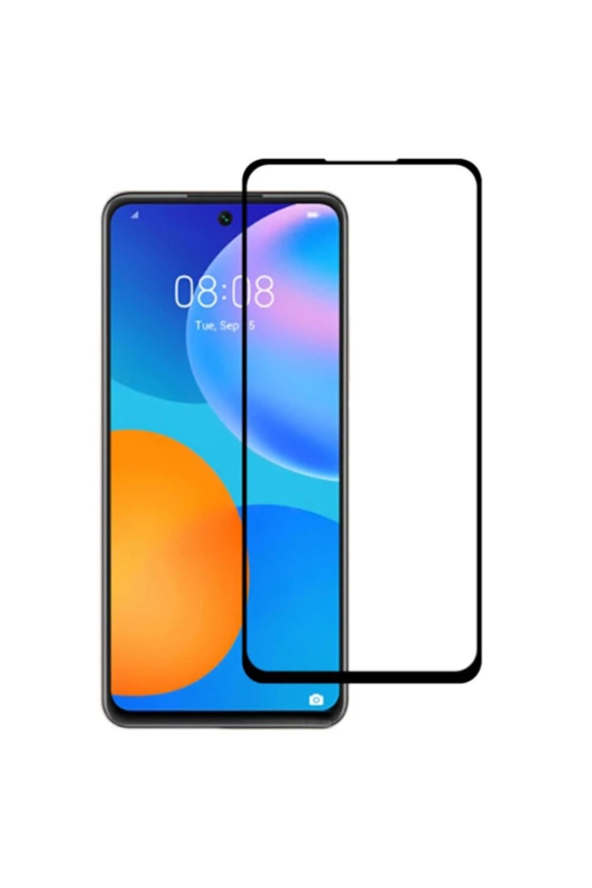 demila Huawei P Smart 2021 Full Glue Tempered Cam Ekran Koruyucu-(5775) - MLA4069-7842