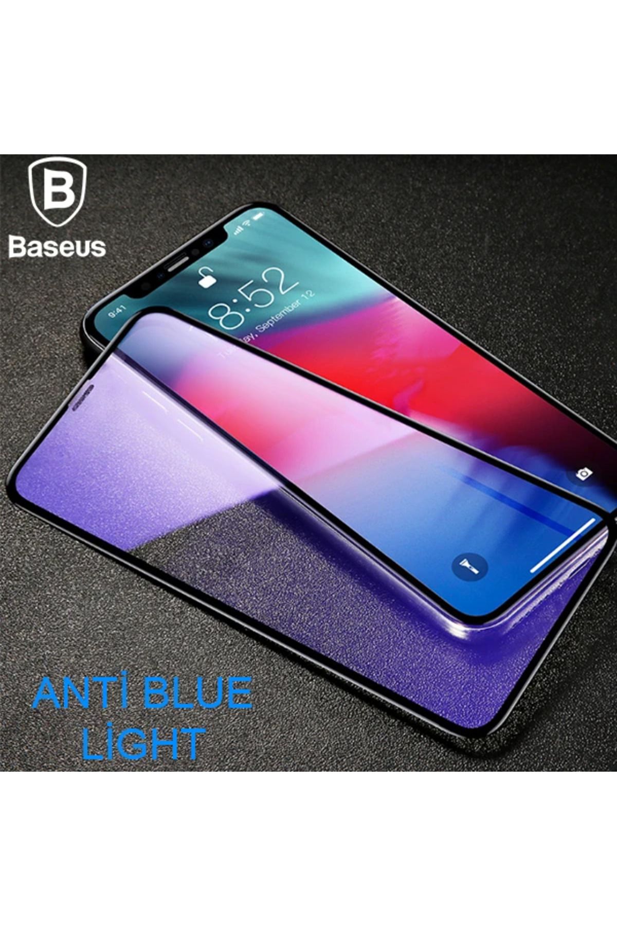 mudikonsept İphone 11 Pro 0.3mm Rigid Edge Anti Blue Light Kırılmaz Cam Koruyucu-(5775) - MDE1304-8605