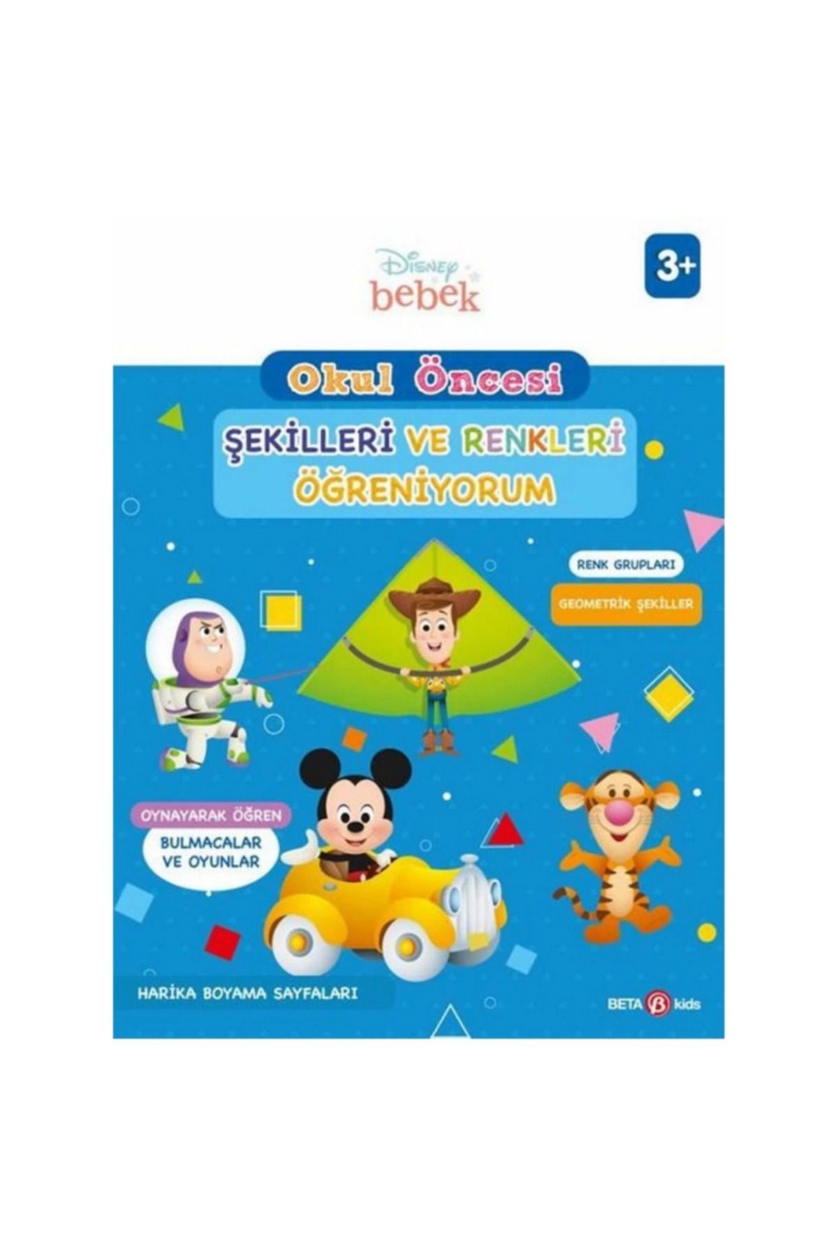 NW NessiWorld Nessiworld Disney Eğitsel Okul Öncesi Şekilleri ve Renkleri Öğreniyorum
