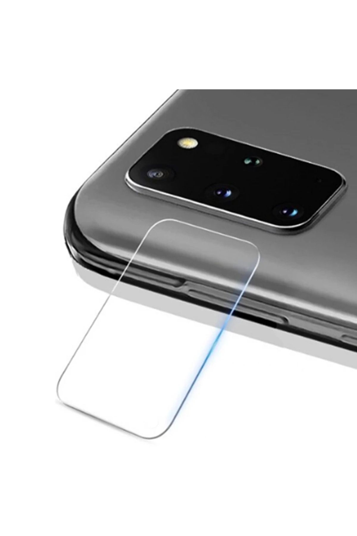 LaCend Ally Samsung Galaxy S20+PlusTempered Cam Kamera Koruyucu-(5775) - LC1172-2427