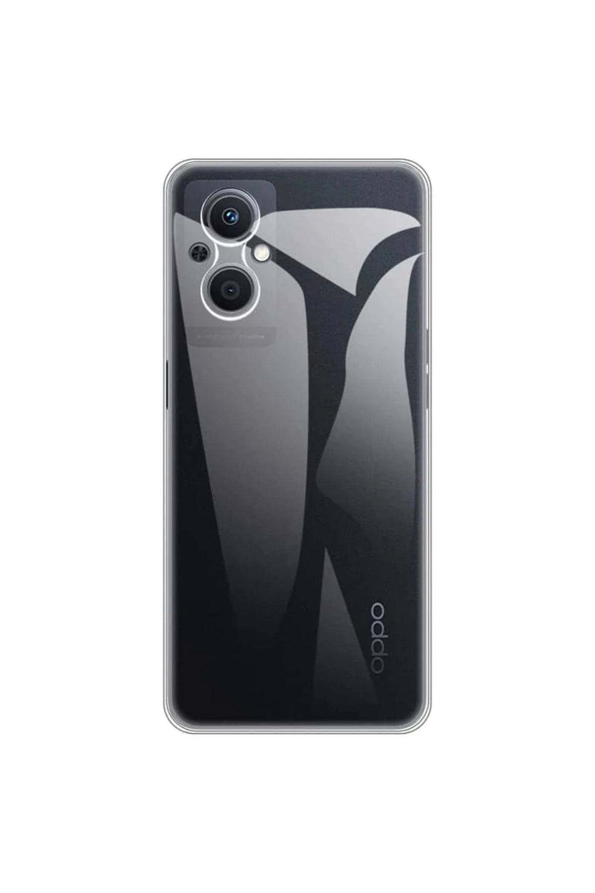 Marsilyan Ally OPPO A96 5G Kılıf Kamera Korumalı Ultra İnce Şeffaf Silikon Kılıf-(5775) - MCT9435-4325