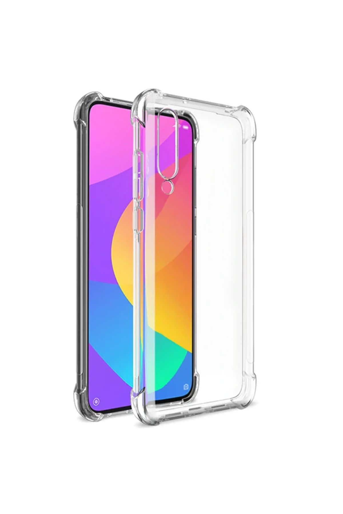 Marsilyan Xiaomi Mi CC9/Mİ 9 Lite Anti-Drop Darbe Emici Silikon Kılıf-(5775) - MCT9041-1575