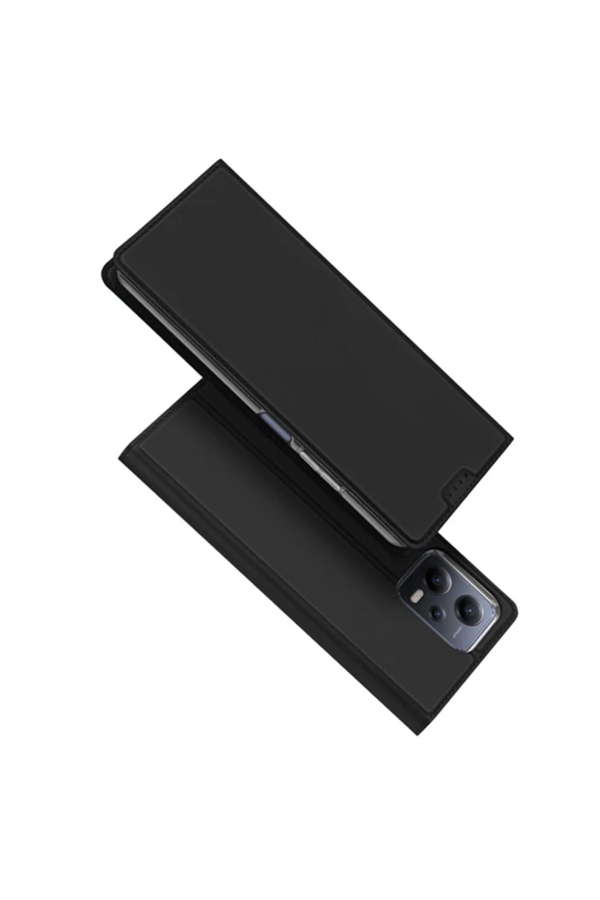 Marsilyan Dux Ducis Xiaomi Poco X5 5G Kılıf Skin Pro Series Flip Cover Kapaklı Kılıf-(577 - MCT2918-9201