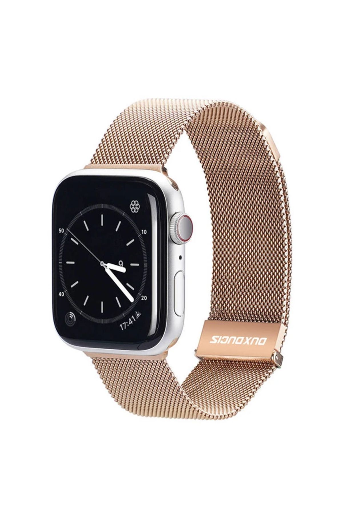 Notcraft Dux Ducis Apple Watch 42/44/45MM için Milanese Premium Milano Loop Kayış Kordon-( - NOTFRAFT7293