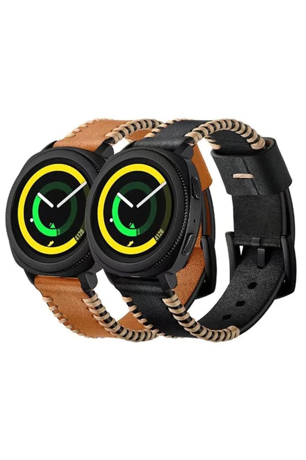 mudikonsept 20mm Kordon Kayış Gear S2R600Watch S4 42mmHuawei Watch Gt-(5775) - MDE5919-6171