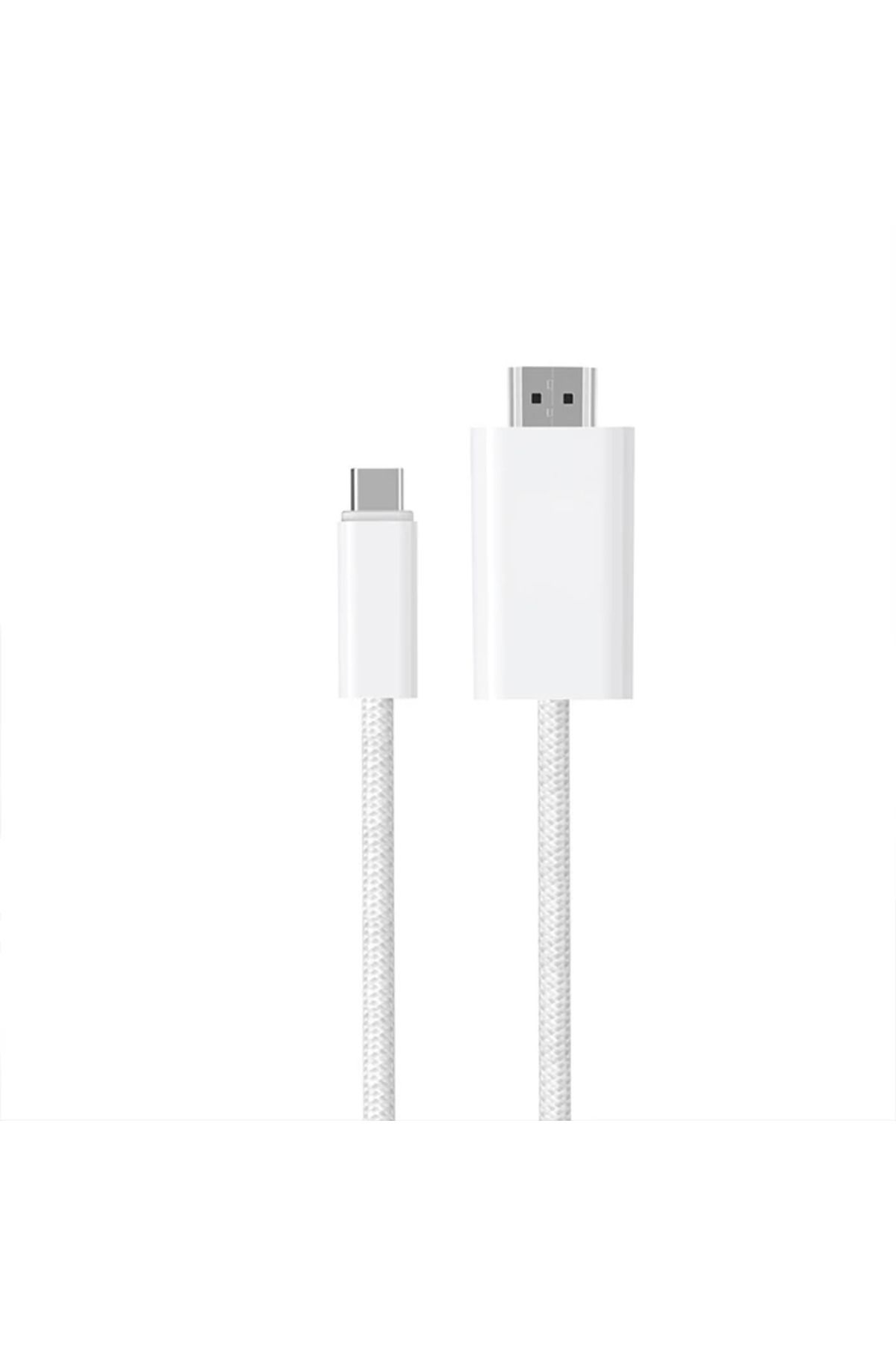 Marsilyan ALLY Type-c To HDMI HDTV Dönüştürücü Adaptör (4K 60Hz) Kablo 1.8M-(5775) - MCT9814-1367