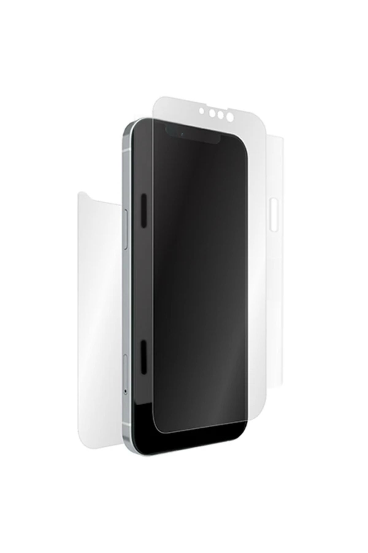 Marsilyan iPhone 13 Pro Max 6.7 Film Ön Arka Full Koruyucu Nano Hidrojel Koruyucu Set-(5775) - MCT3336-4282