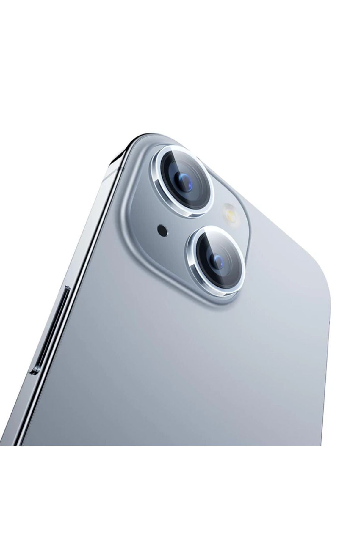 Lokal Marketing iPhone 15/15 Plus için Sapphire Serisi HD Cam Kamera Koruyucu-(5775) - LKM7709-1643