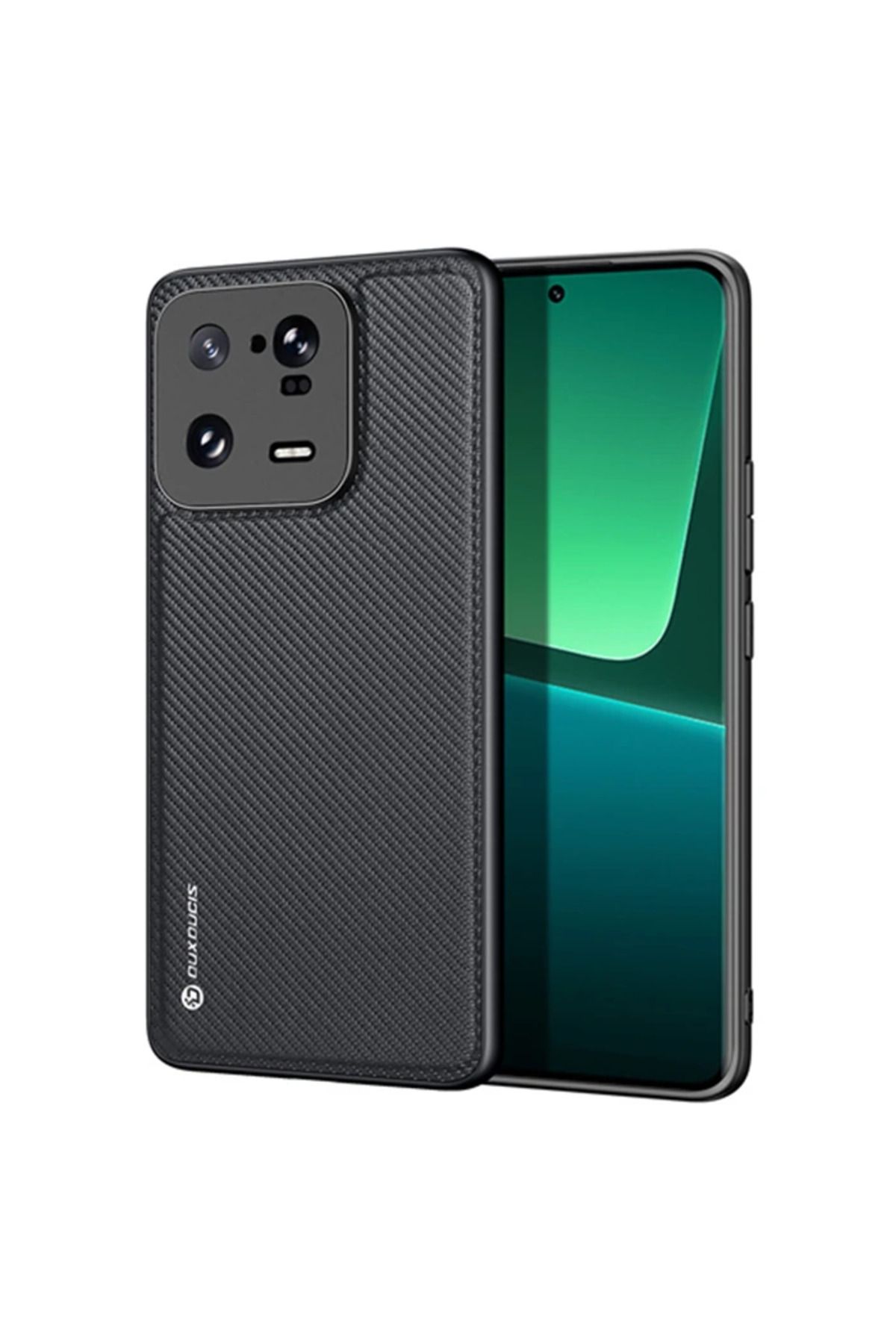 Marsilyan Dux Ducis Xiaomi 13 Pro Fino Serisi Premium Dokuma Silikon Kılıf-(5775) - MCT5956-3684