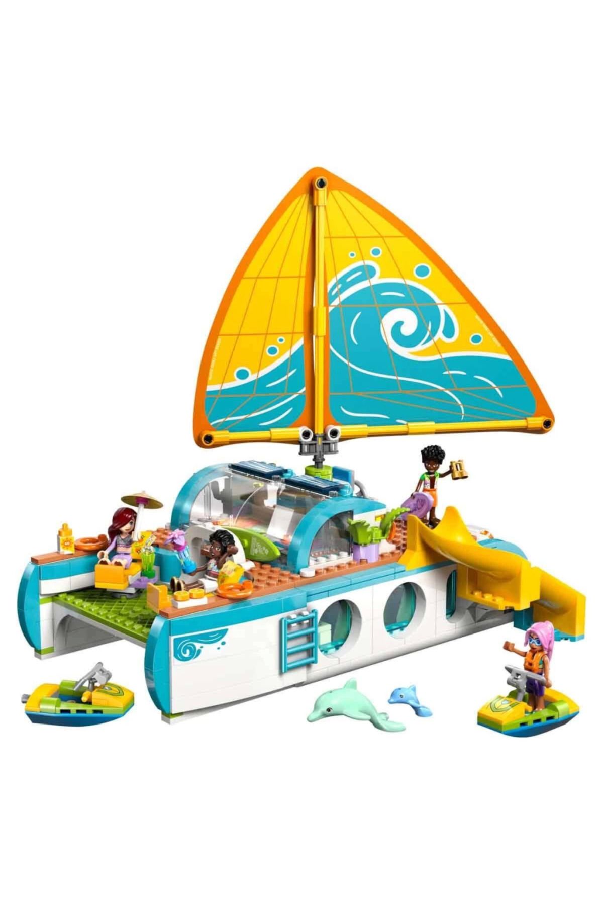 NW NessiWorld Nessiworld LEGO Friends Gezi Teknesi Macerası 42664
