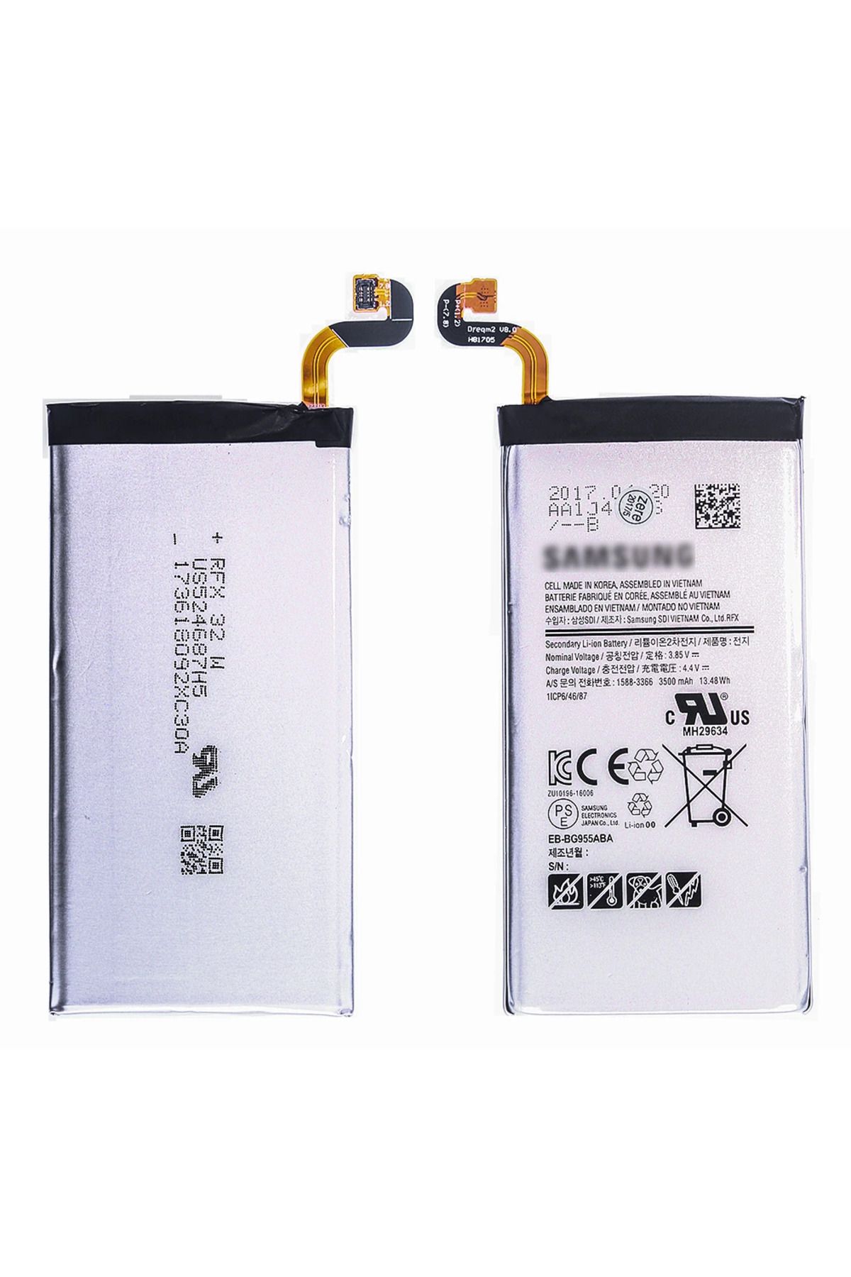 Uyguna Kapında SM Galaxy S8+ Plus EB-BG955ABE İçin Pil Batarya-(5775) - SVU5905-7743