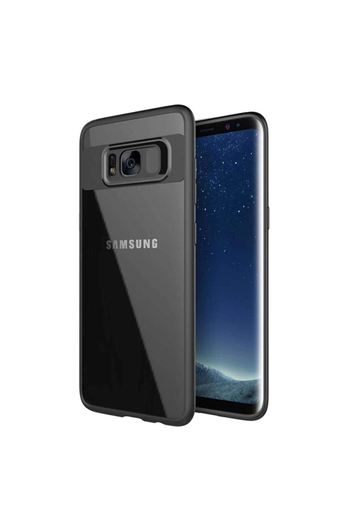 demila Ally Galaxy S8 Ultra Slim Trasparan Premium Silikon Kılıf-(5775) - MLA9415-9771