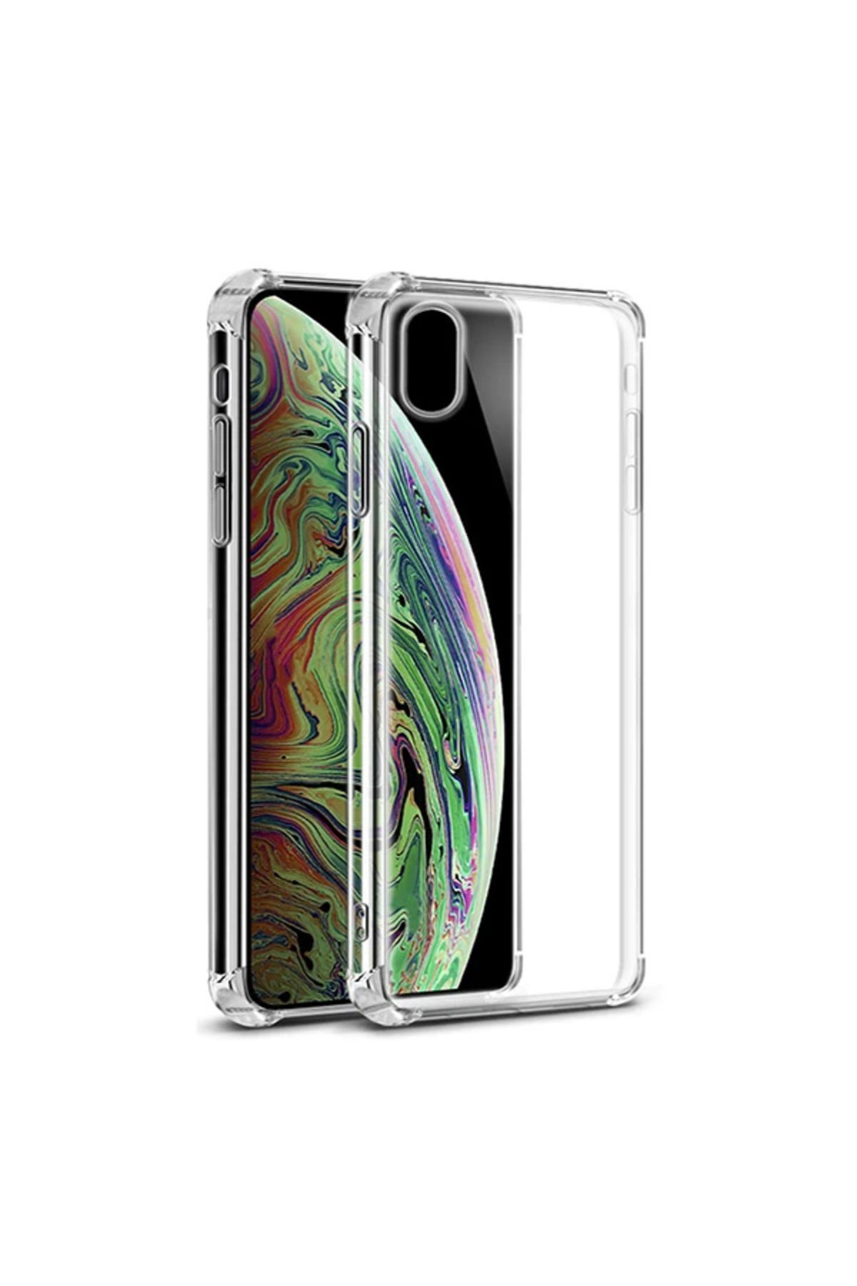 Marsilyan Ally İphone Xs Max 6.5 Anti-Drop Darbe Emici Silikon Kılıf-(5775) - MCT1814-9235