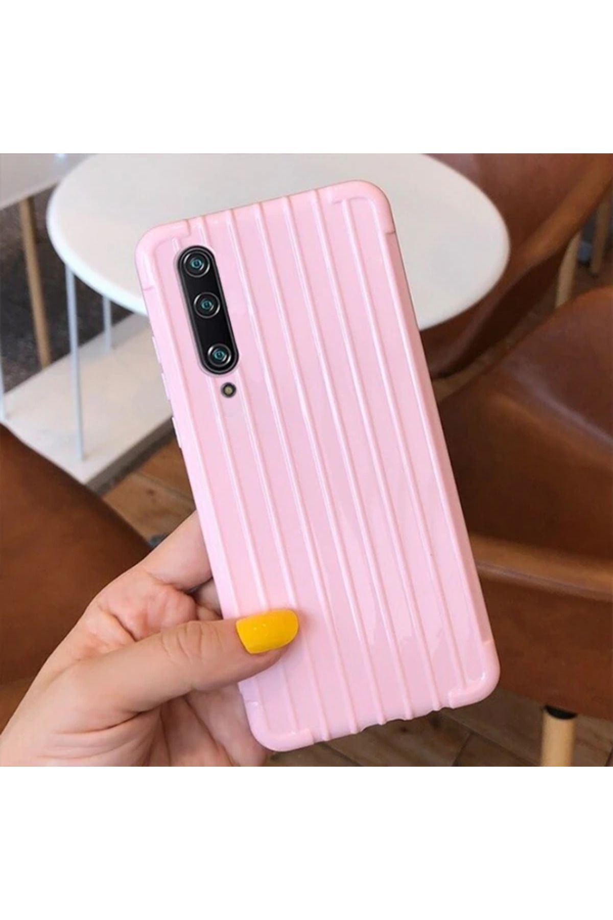 mudikonsept Xiaomi Mi 9 Pro Trunk Lines ince Soft Silikon Kılıf-(5775) - MDE3425-7660