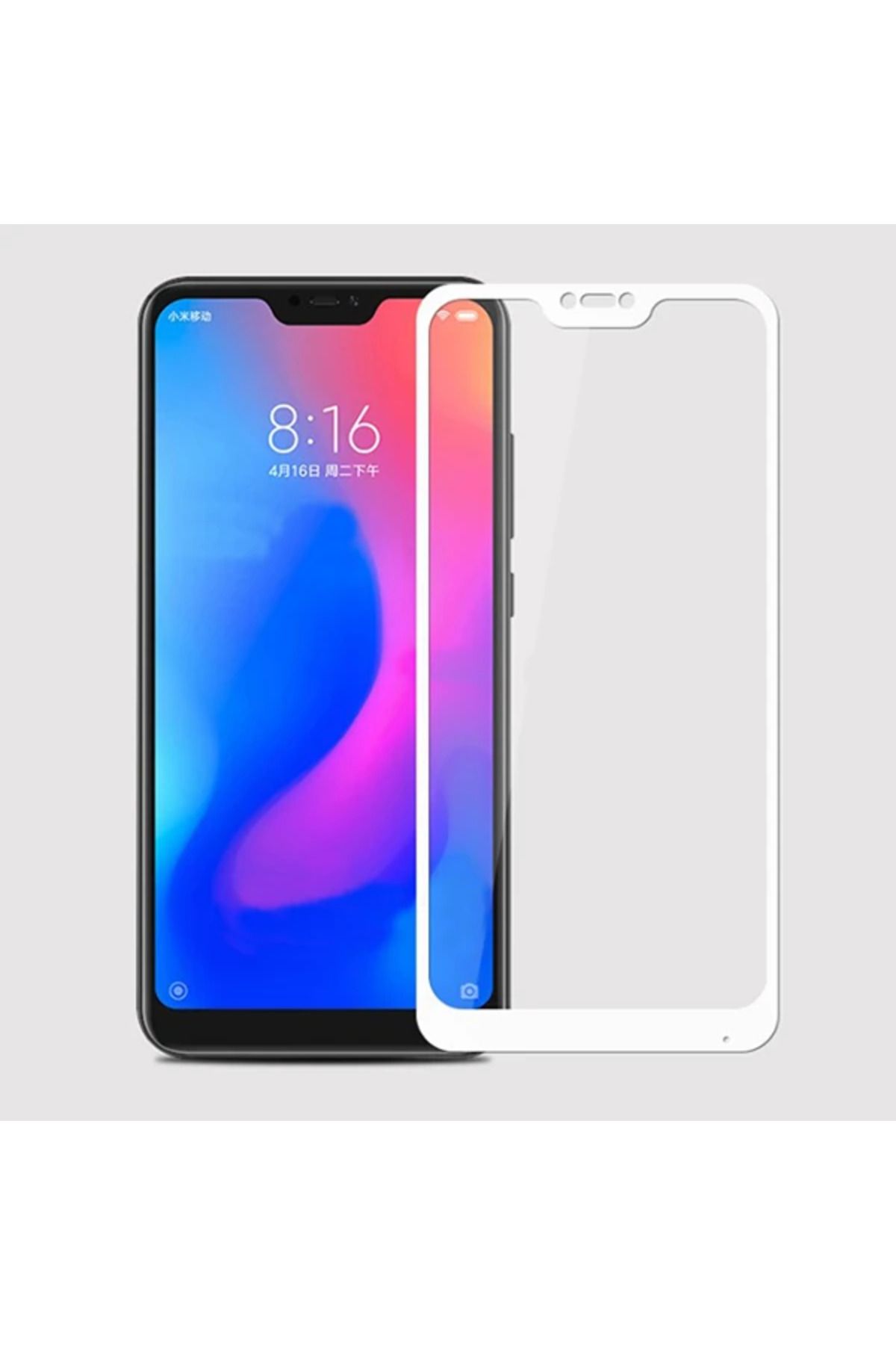 ONE Xiaomi Redmi 6 ProA2 Lite Full 3d Kırılmaz Cam Ekran Koruyucu-(5775) - CDY2407-1724