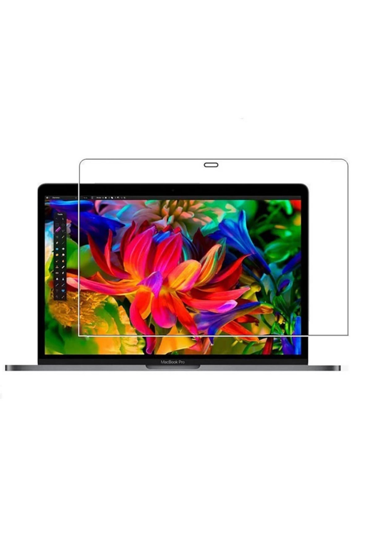 mycarmella Macbook Pro 15.4A1398 Retina Kırılmaz Cam Ekran Koruyucu-(5775) - VHT8691-3361