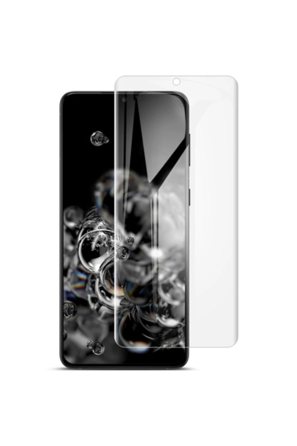 LaCend SM Galaxy S21+ Plus-S20+ Plus Full Membran Nano Hidrojel Film Ekran Koruyucu-(5775) - LC1934-5827