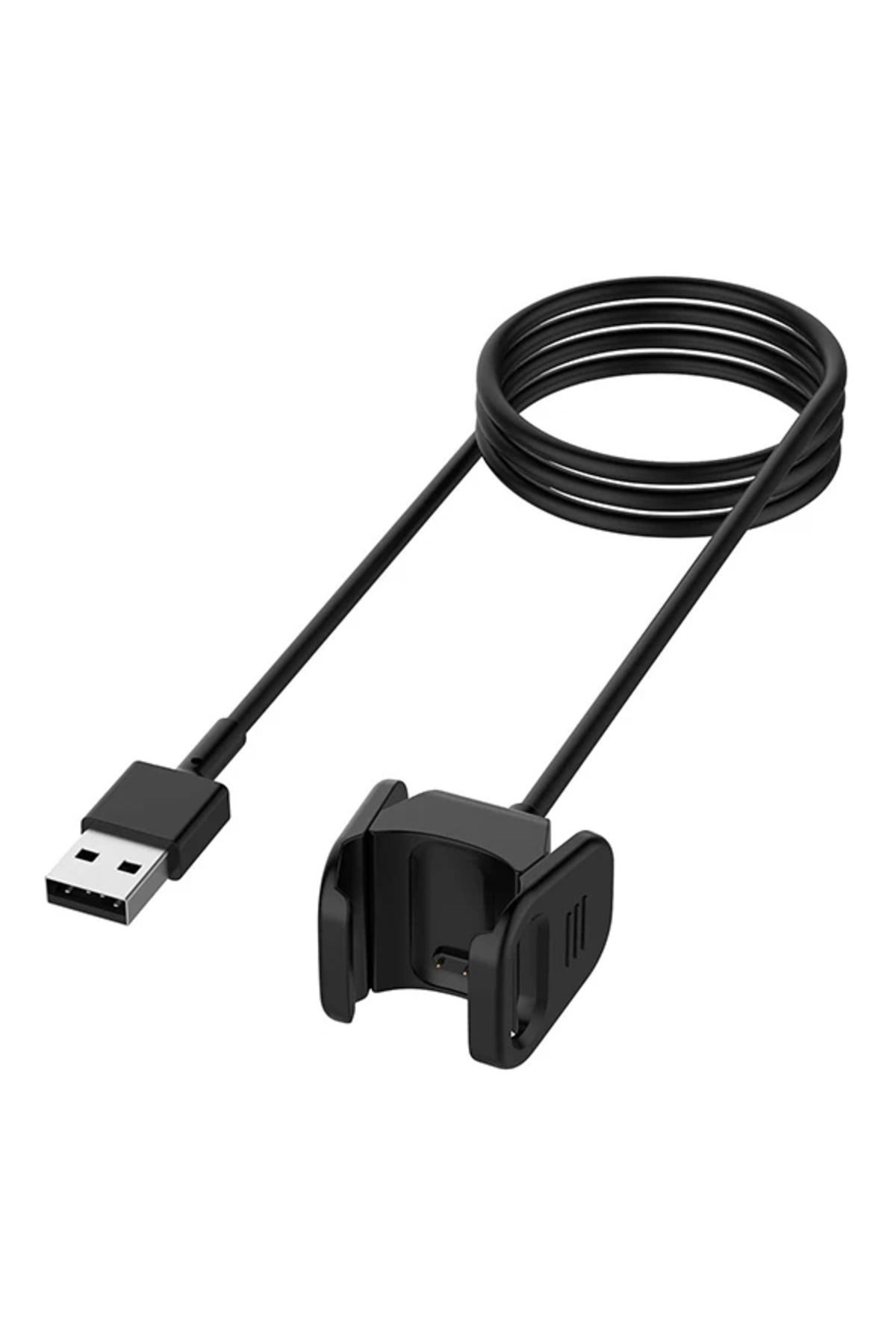 Marsilyan Fitbit Charge 3 Usb Şarj Aleti Şarj Kablosu Cihaz Kiti-(5775) - MCT5313-7236