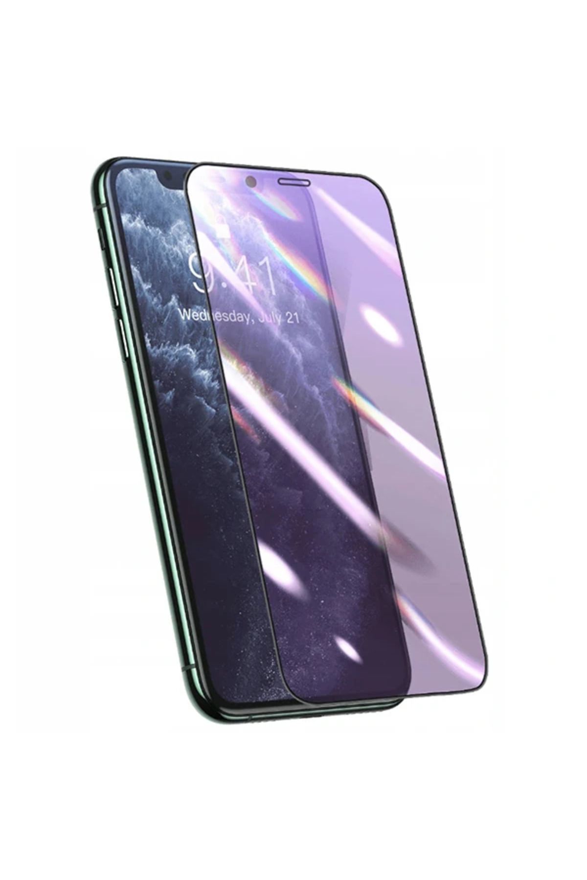 mudikonsept 0.25mm İPhone 11 PRO Max-XS Max 3D Curved Full Anti Blue Ekran Koruyucu-(5775) - MDE2435-4900