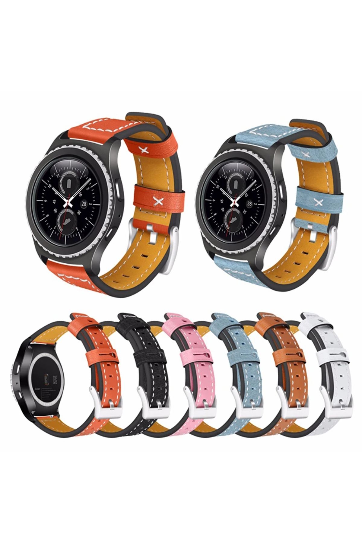 demila 20MM Kordon Kayış Gear S2R600 Watch S4 42mmHuawei Watch Gt-(5775) - MLA4825-9384