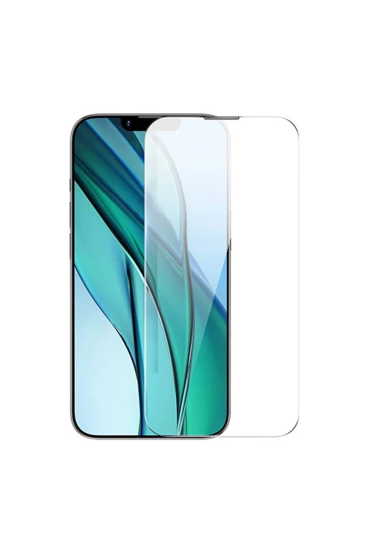 mudikonsept 0.3mm Crystal iPhone 14 Plus - 13 Pro Max Full Tempered Ekran Koruyucu-(5775) - MDE3460-7614