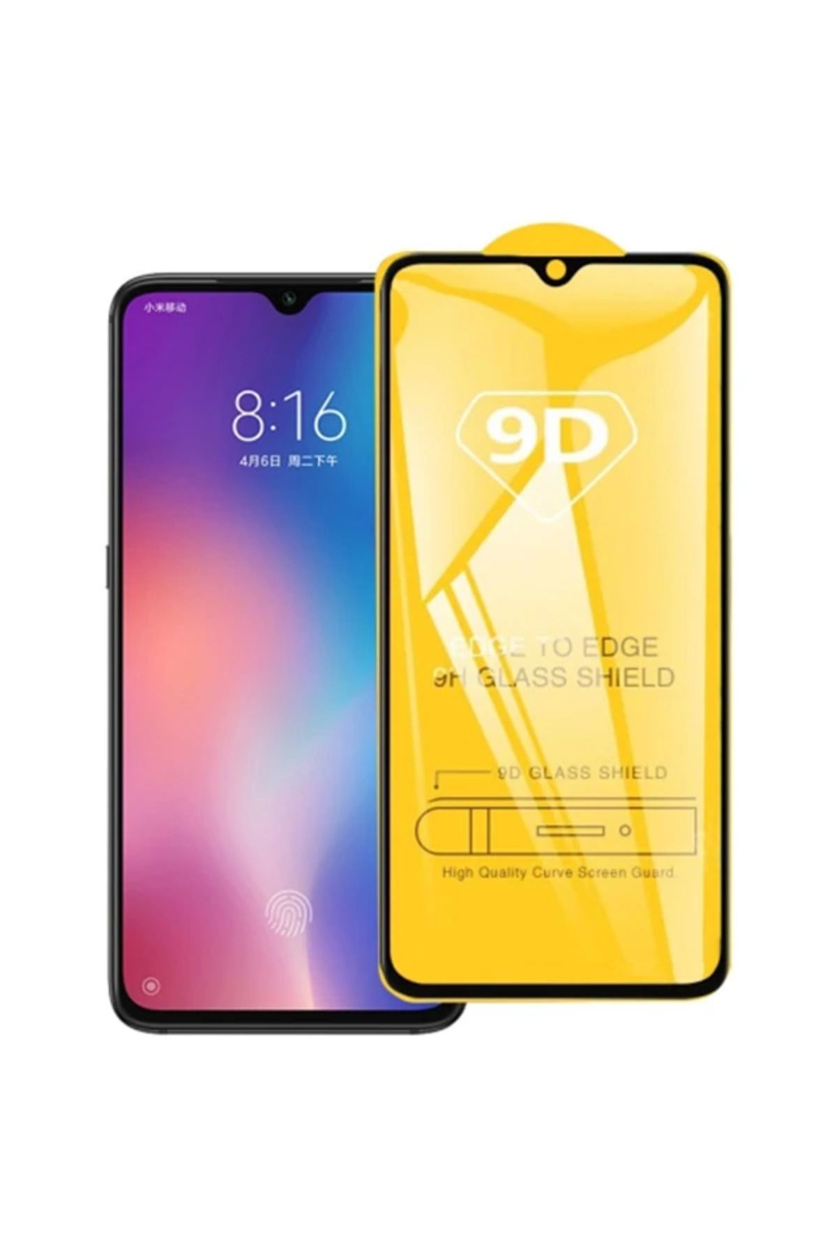 Marsilyan Galaxy Note 10 Lite 9D Full Glue Tempered Cam Ekran Koruyucu-(5775) - MCT6802-7386