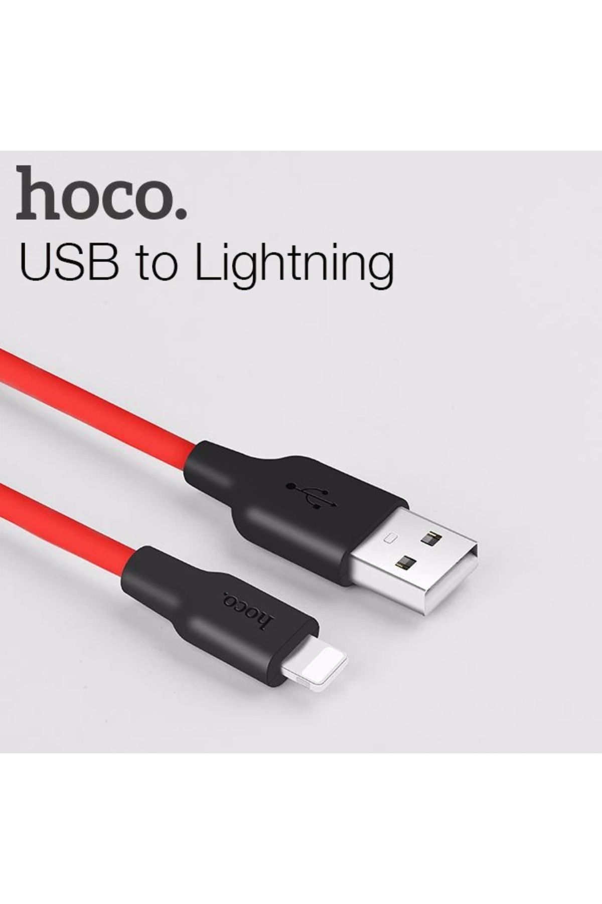Uyguna Kapında Usams U-Turn Series 1 Metre 2.0 Hızlı Şarj İphone Usb Kablo-(5775) - SVU5635-3761