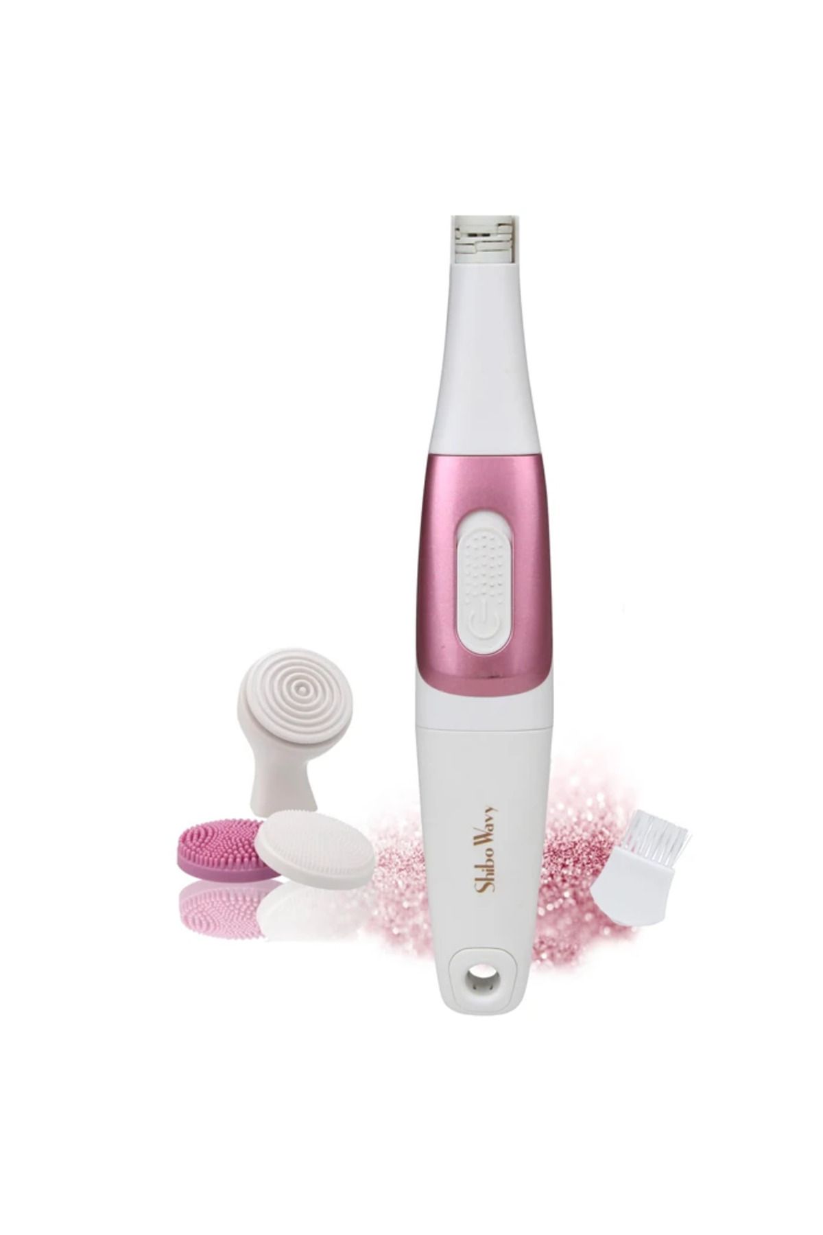 mudikonsept Shibo Wavy Profesyonel Yüz Epilatörü ve Yüz Temizleme Fırçası-(5775) - MDE7832-5679