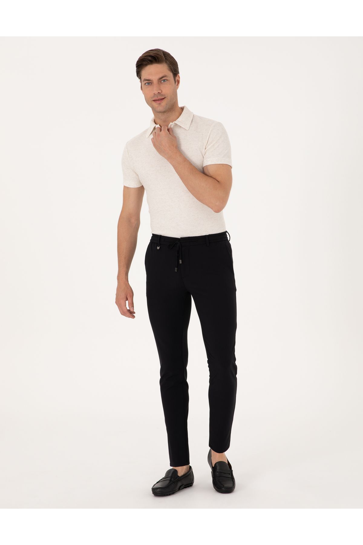Pierre Cardin Siyah Klasik Jogger Pantolon 50313620-VR046
