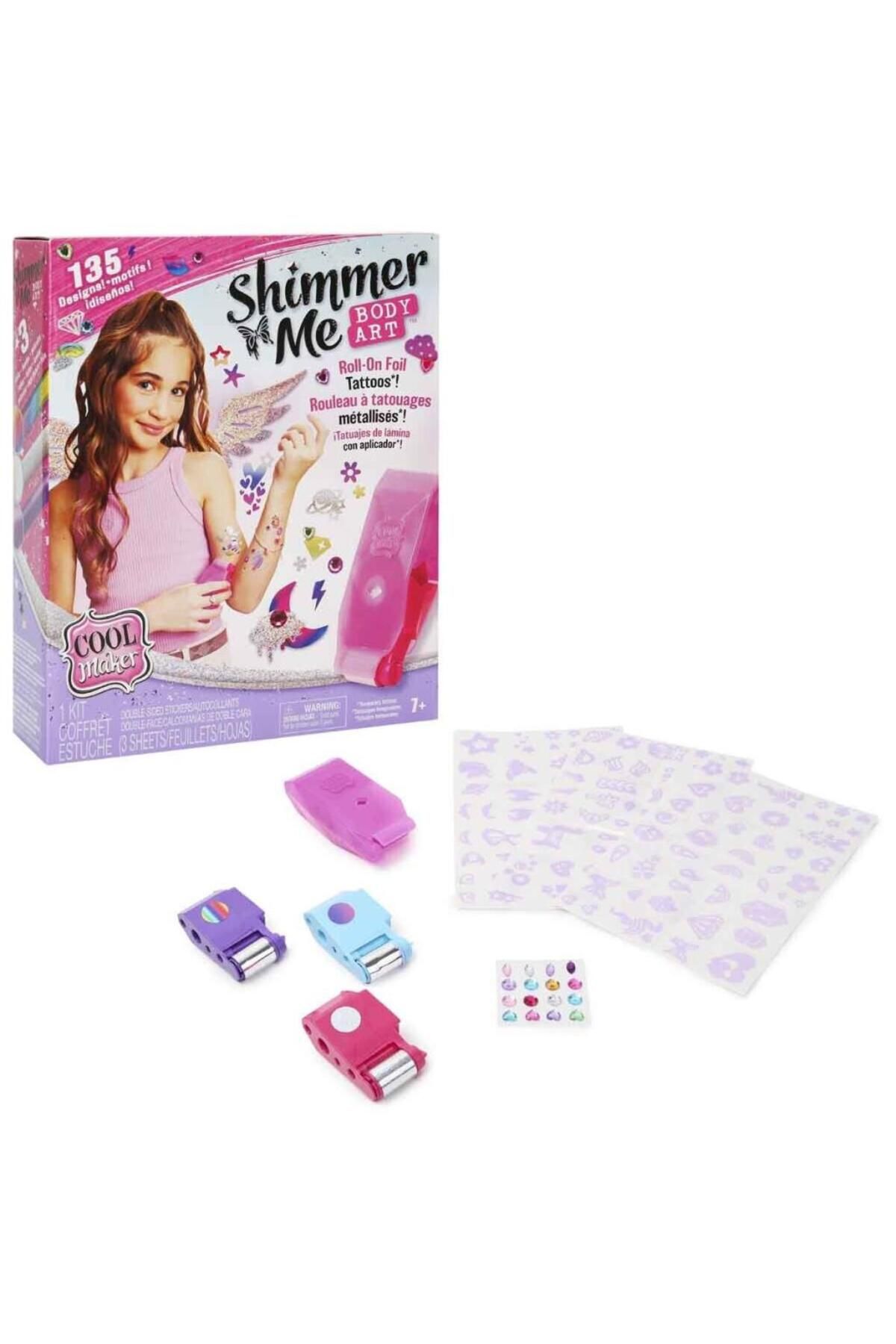 NW NessiWorld Nessiworld 71786 SUN- Hobi Set Cool Marker Dövme Stüdyosu