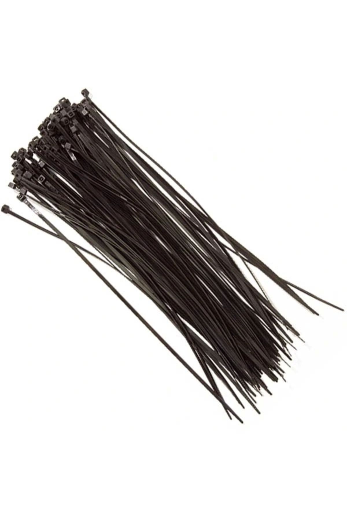 shopwave 20 CM 3.6MM KABLO BAĞI SİYAH (100LÜ PAKET) (5047)