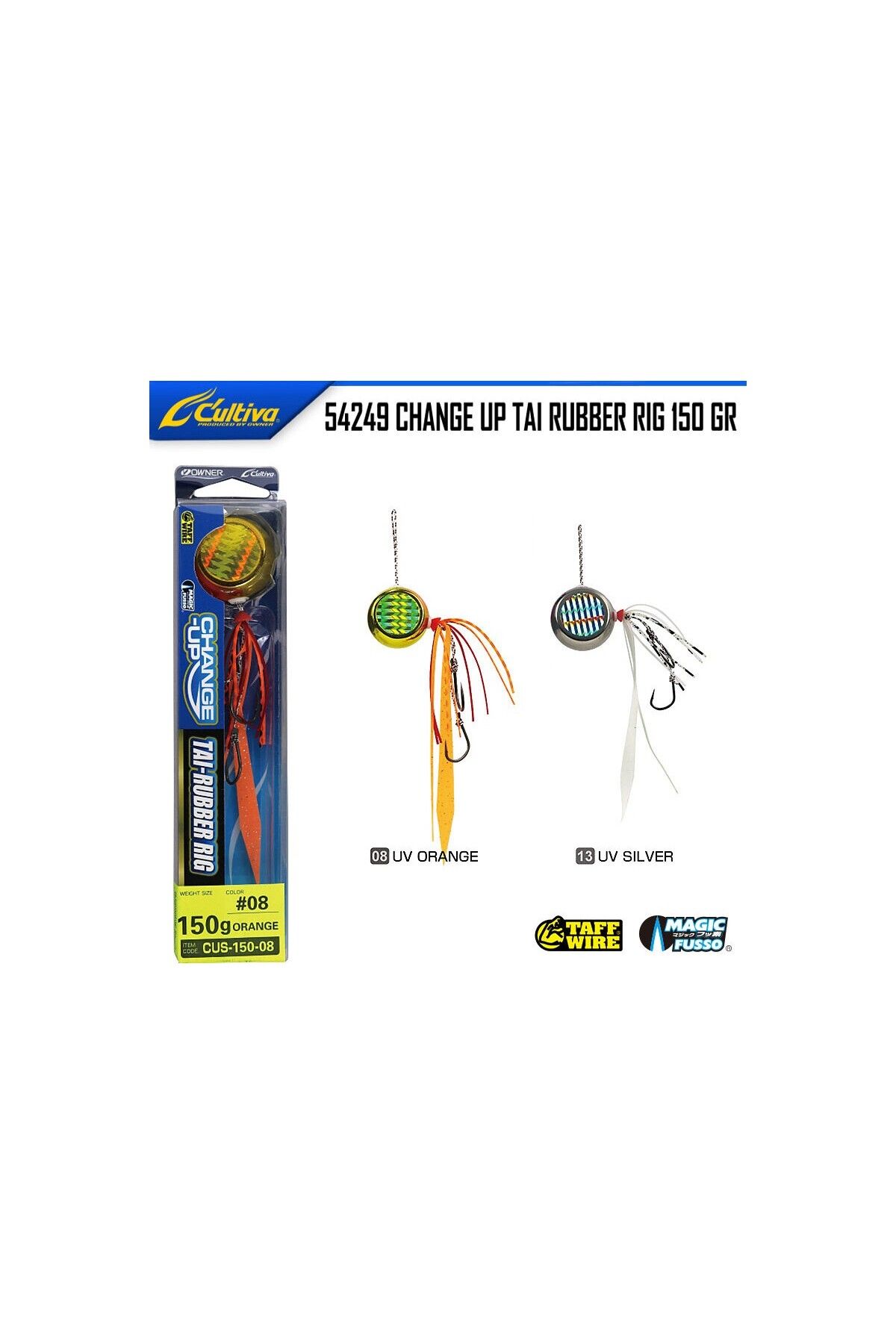 Owner 54249 Change Up Tai Rubber Rig 150GR