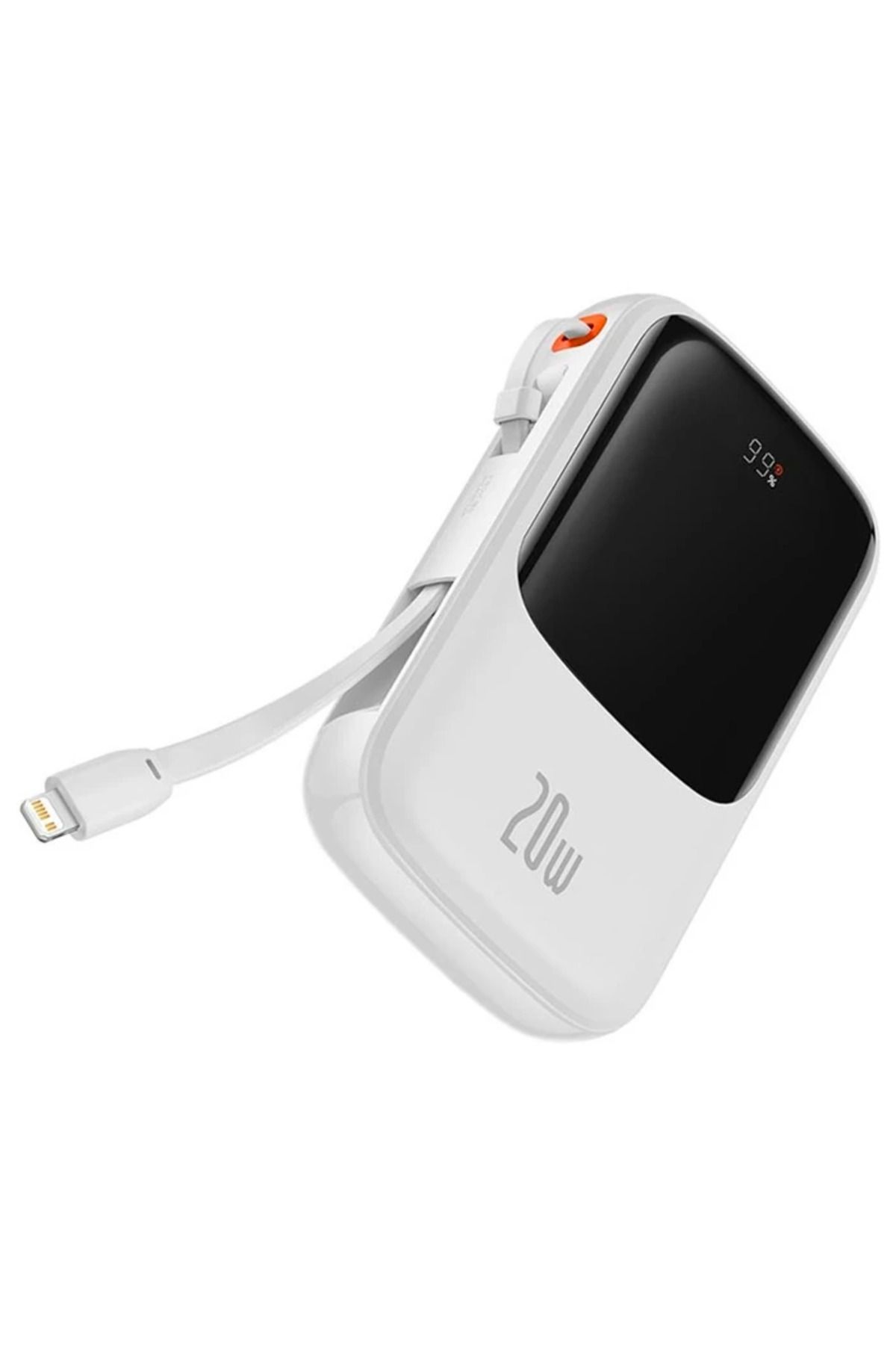 mudikonsept Qpow Pro Dijital Göstergeli 10000mAh 20W Hızlı Şarj Powerbank iPhone Lightning K - MDE4644-3847