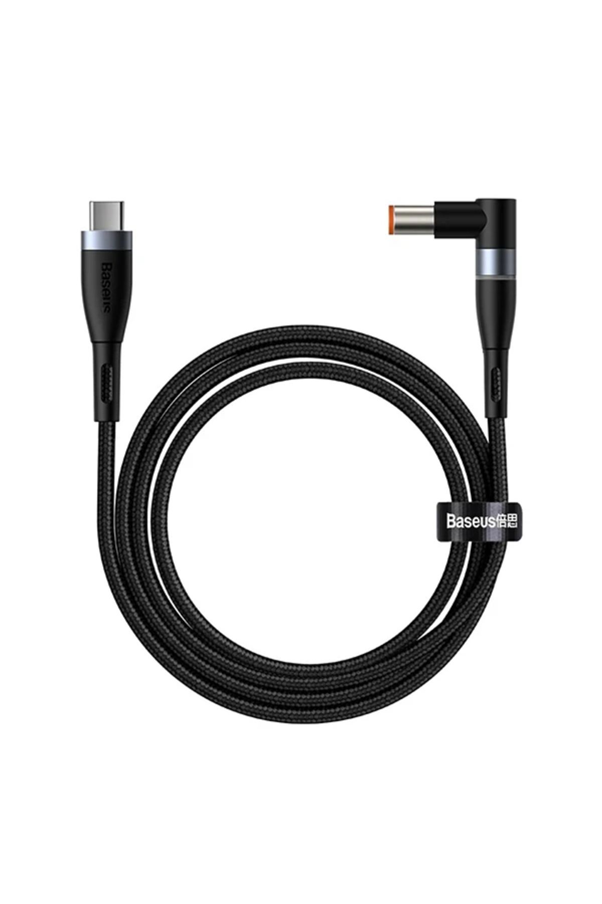 mudikonsept Zinc Manyetik Type-C to DC Round (79x55mm) Laptop Şarj Kablosu 100W 2m-(5775) - MDE3524-6187